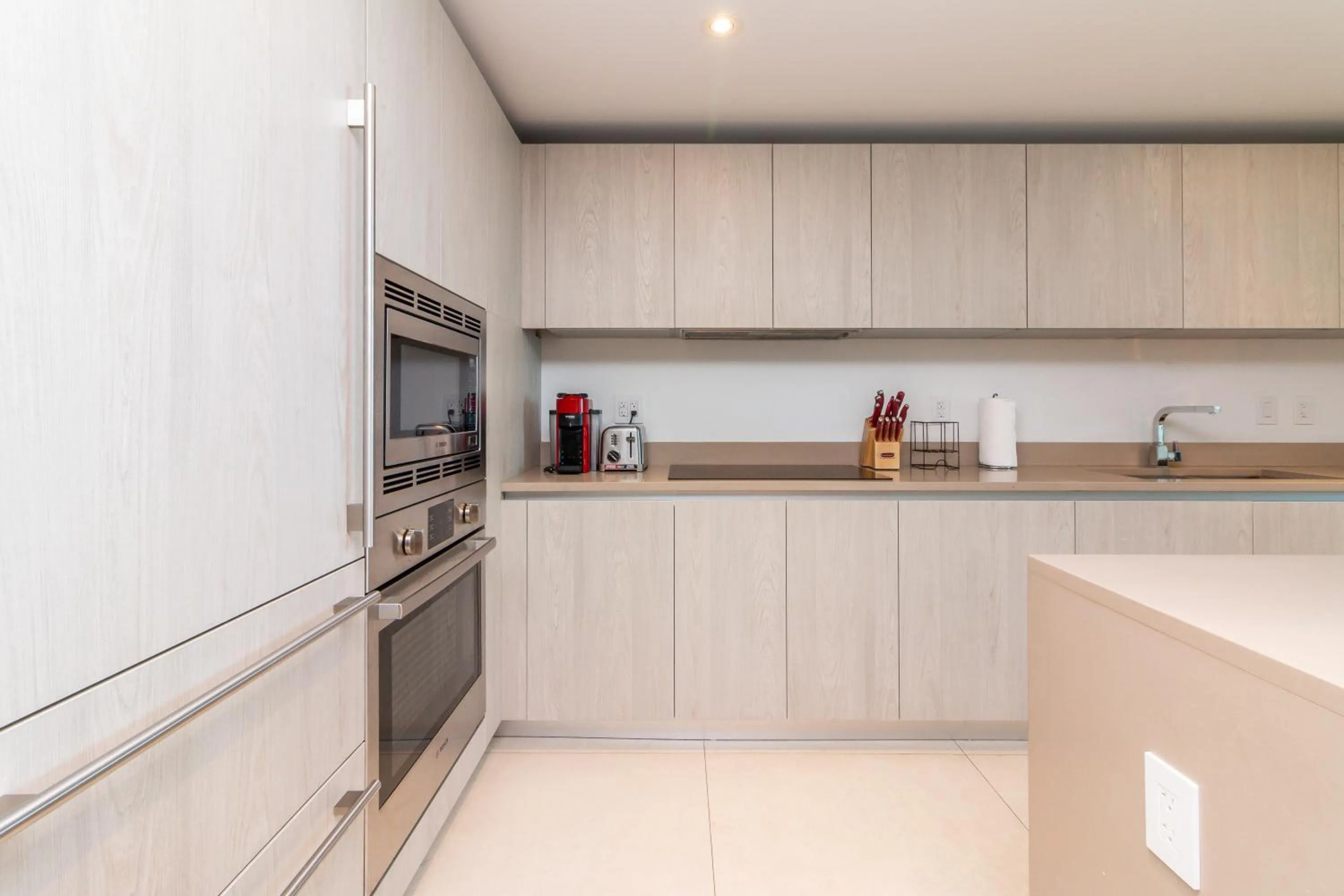 Kitchen or kitchenette in Private Ocean Condos at Hyde Beach Resort & Residences