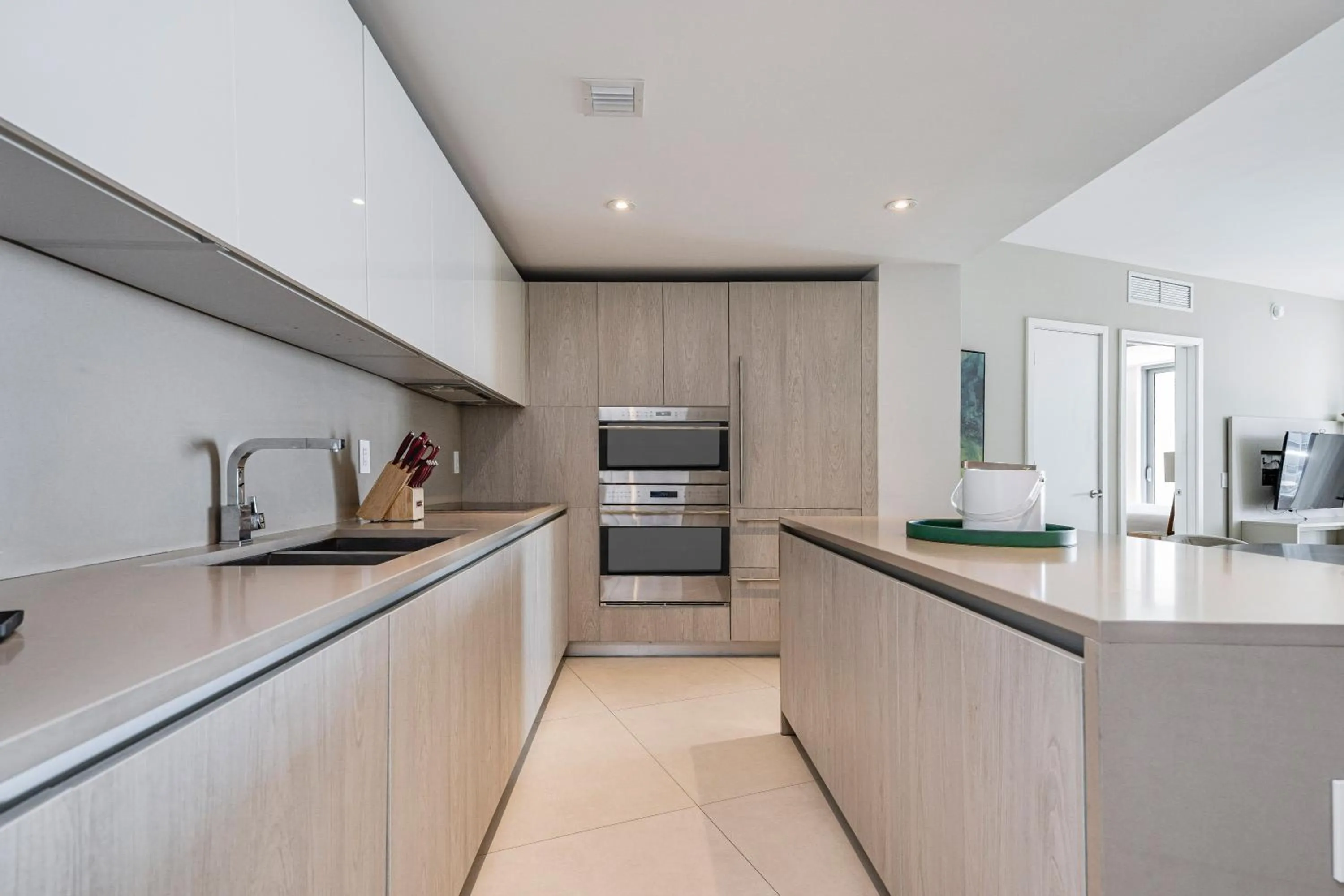 Kitchen or kitchenette in Private Ocean Condos at Hyde Beach Resort & Residences