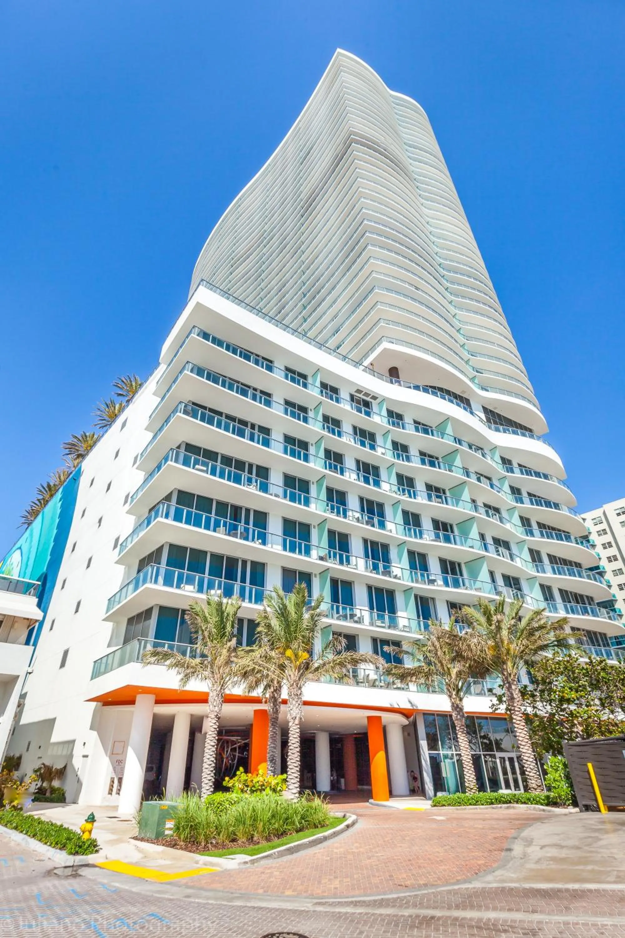 Facade/entrance in Private Ocean Condos at Hyde Beach Resort & Residences