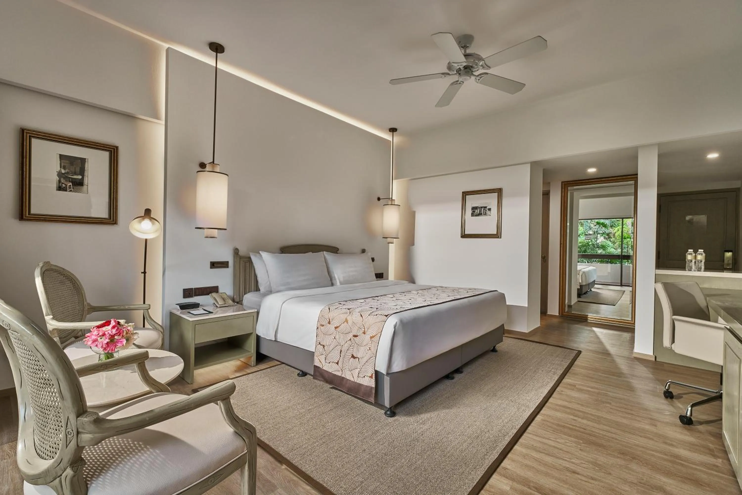 Bed in Goodwood Park Hotel