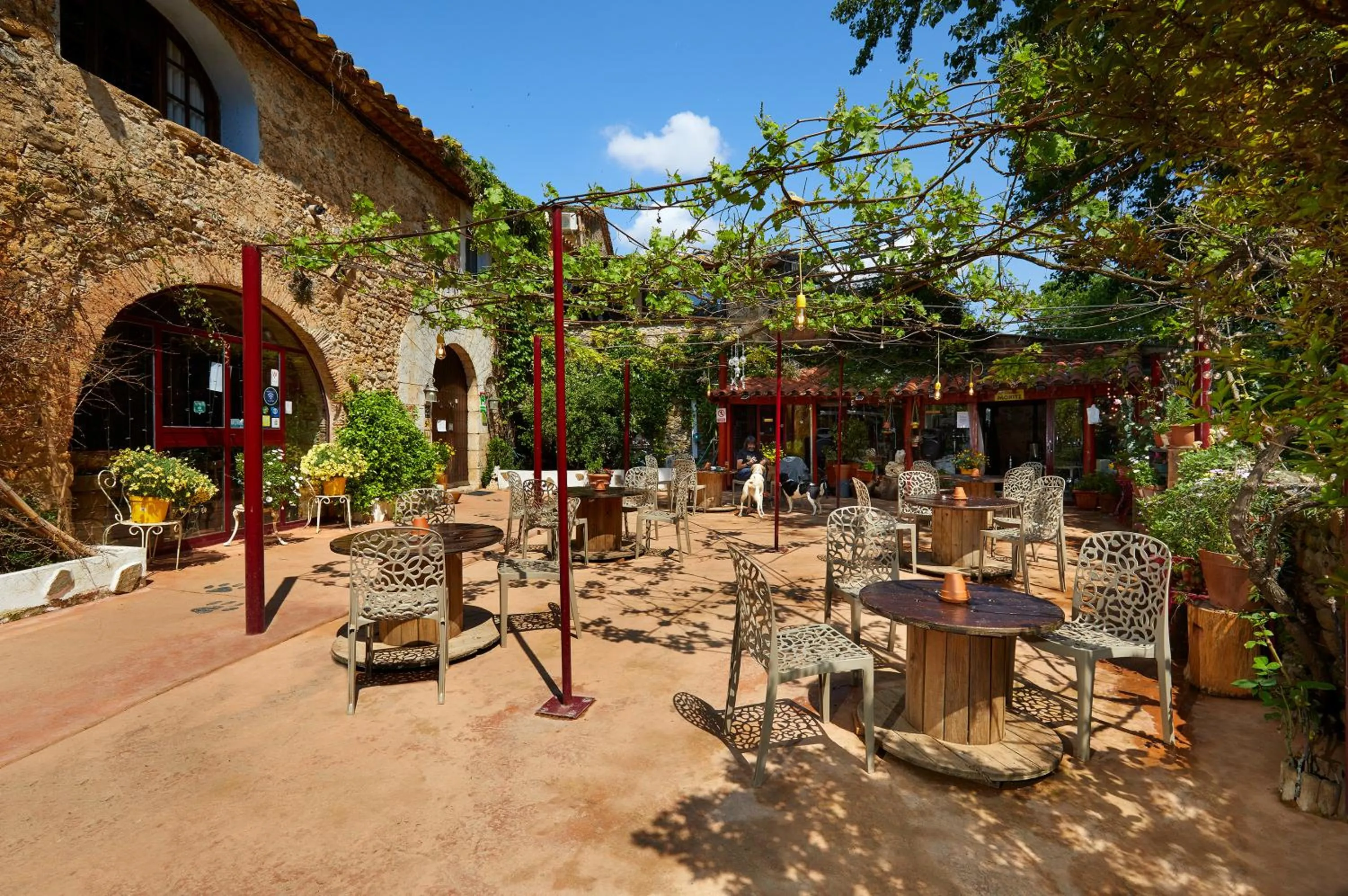 Patio in Mas Torrencito Pet Friendly