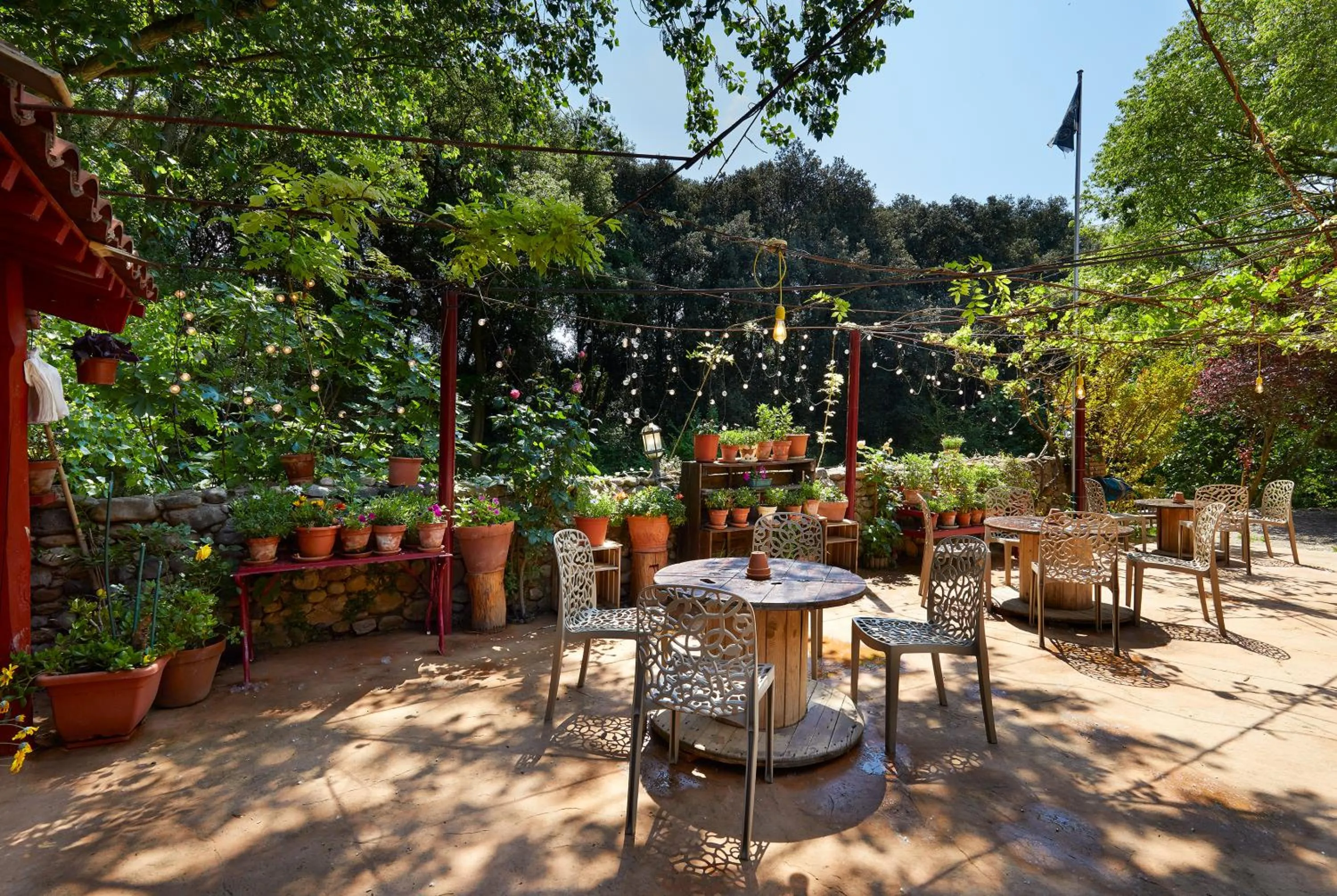 Patio in Mas Torrencito Pet Friendly