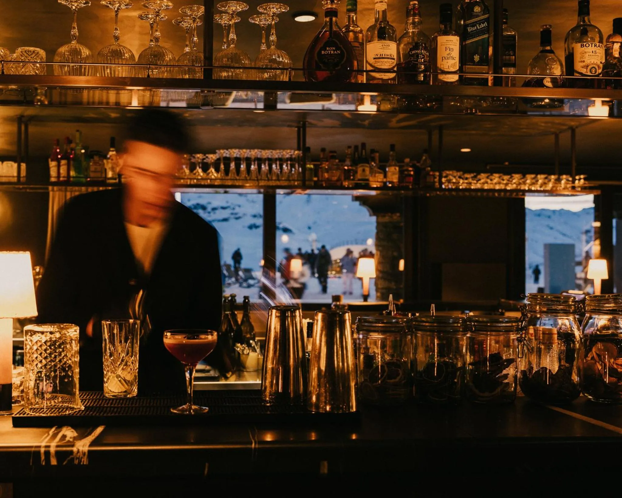 Lounge or bar in Le Fitz Roy, a Beaumier hotel