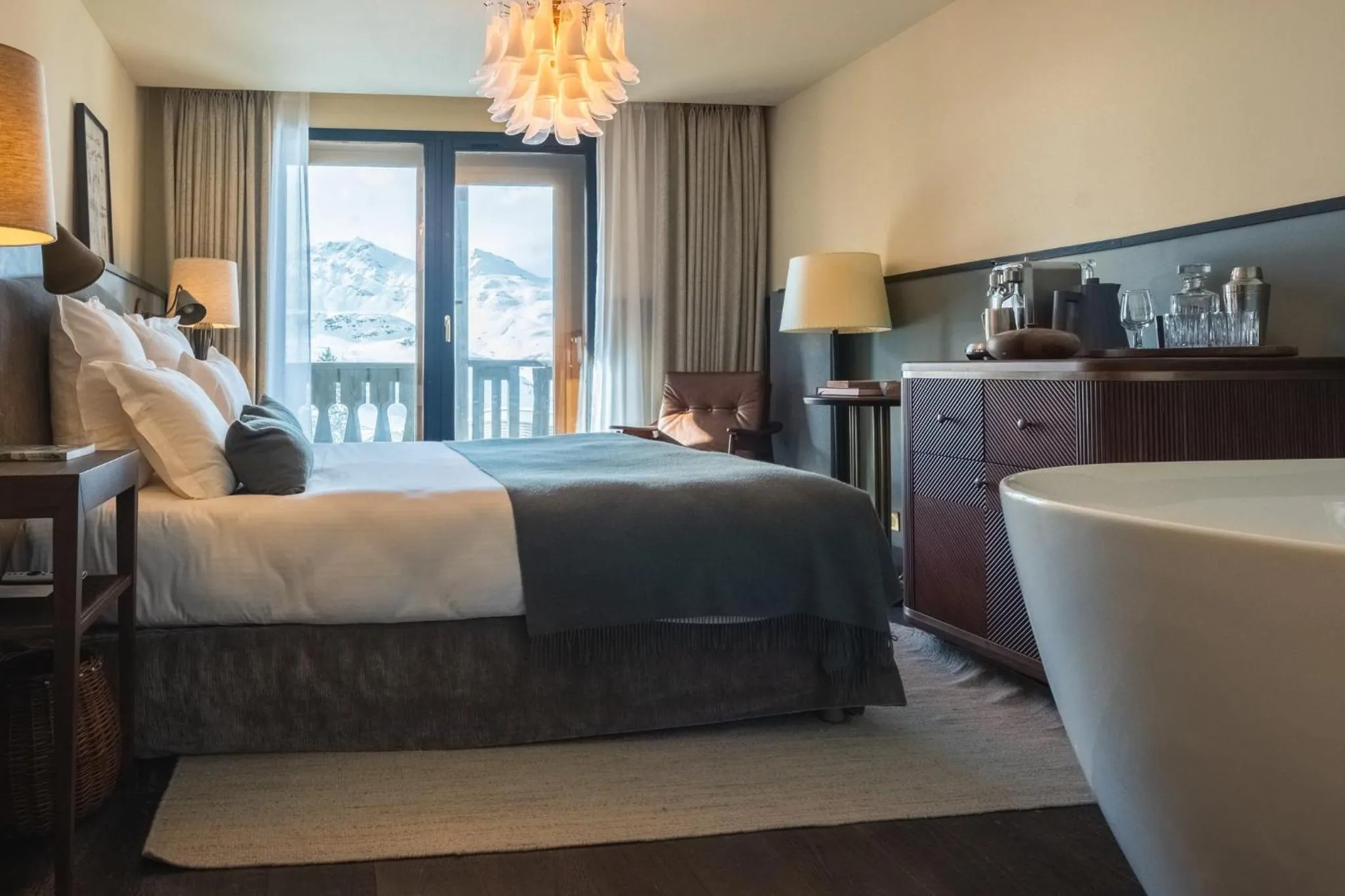 Bedroom, Bed in Le Fitz Roy, a Beaumier hotel