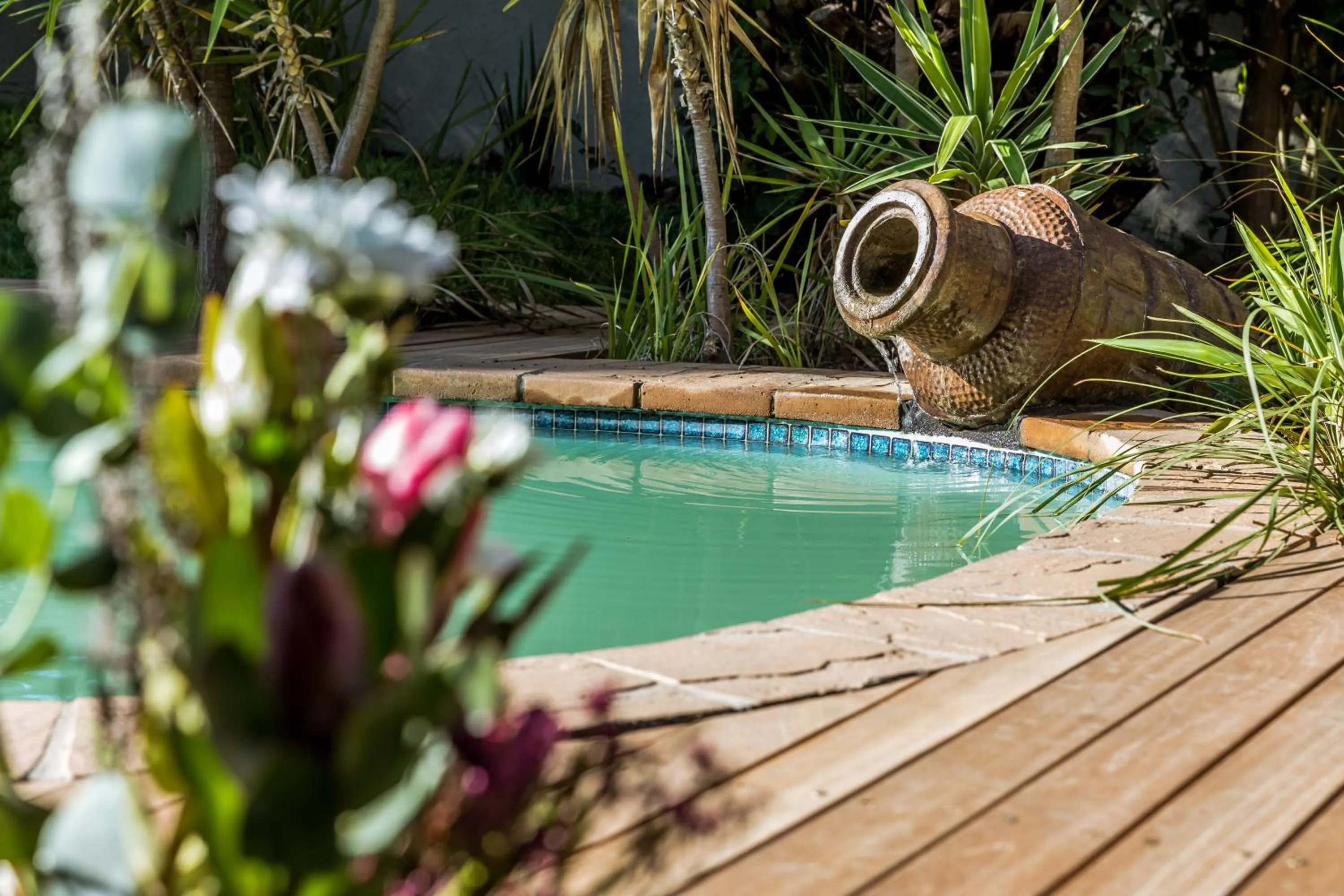 Property building in Le Petit Chateau Guest House