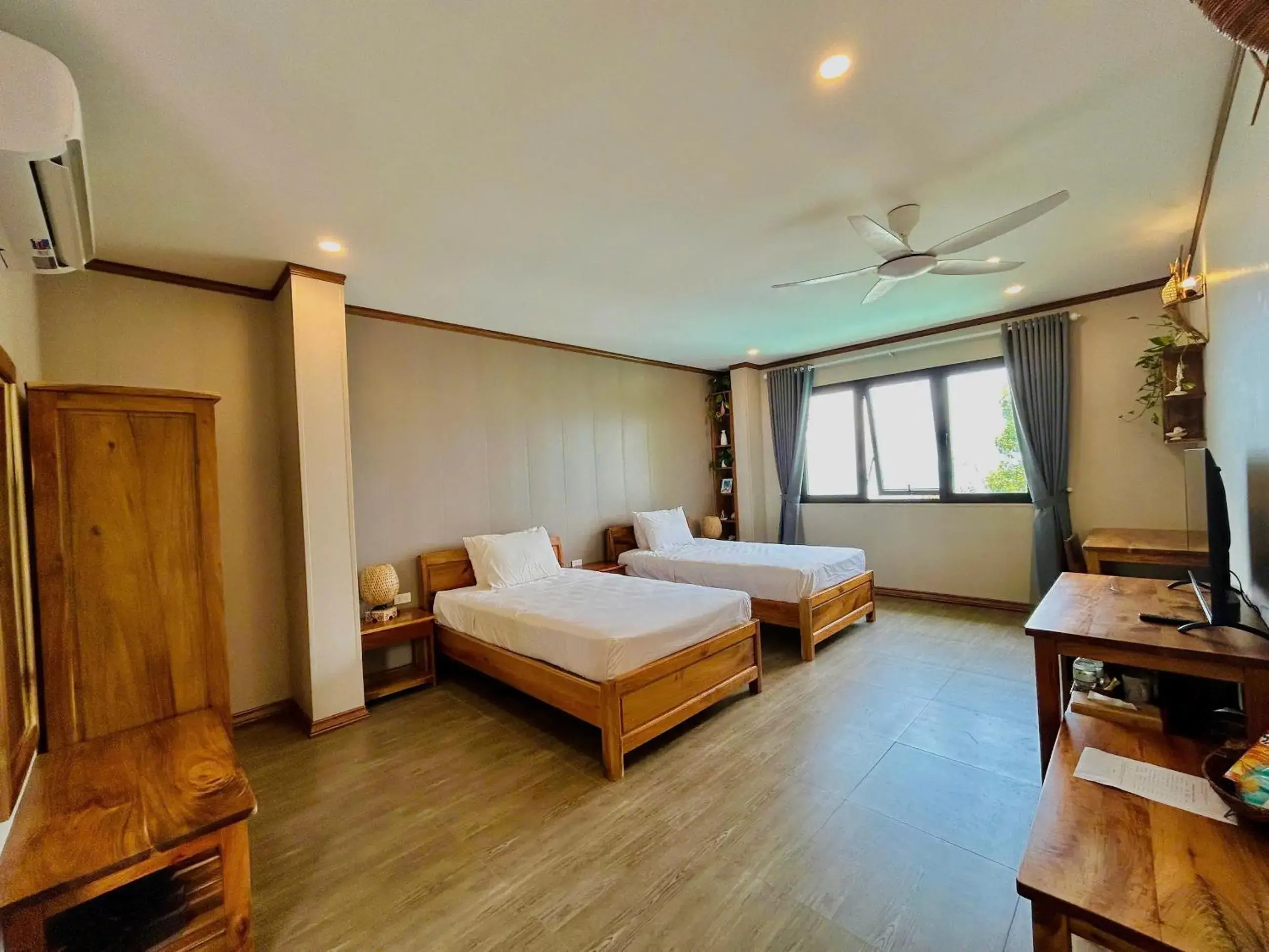 Bed in Ancarine Beach Resort Bed in Ancarine Beach Resort