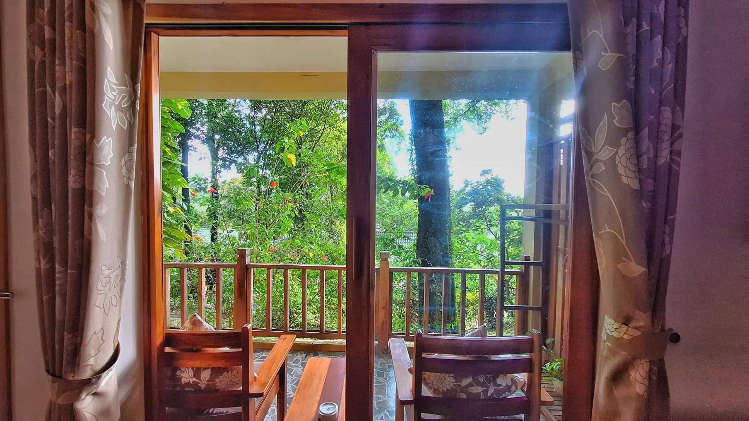 Patio in Ancarine Beach Resort