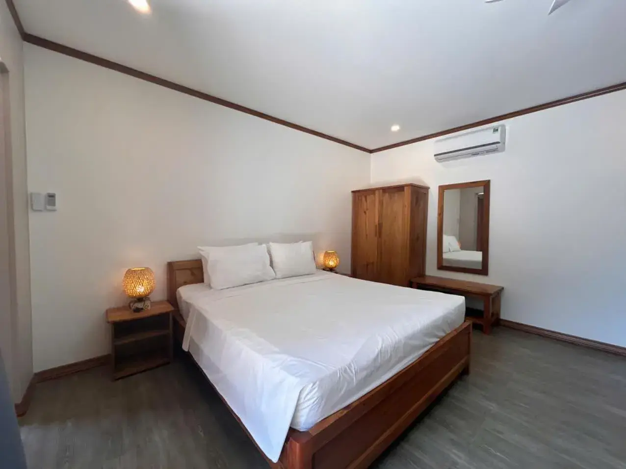 Bed in Ancarine Beach Resort Bed in Ancarine Beach Resort