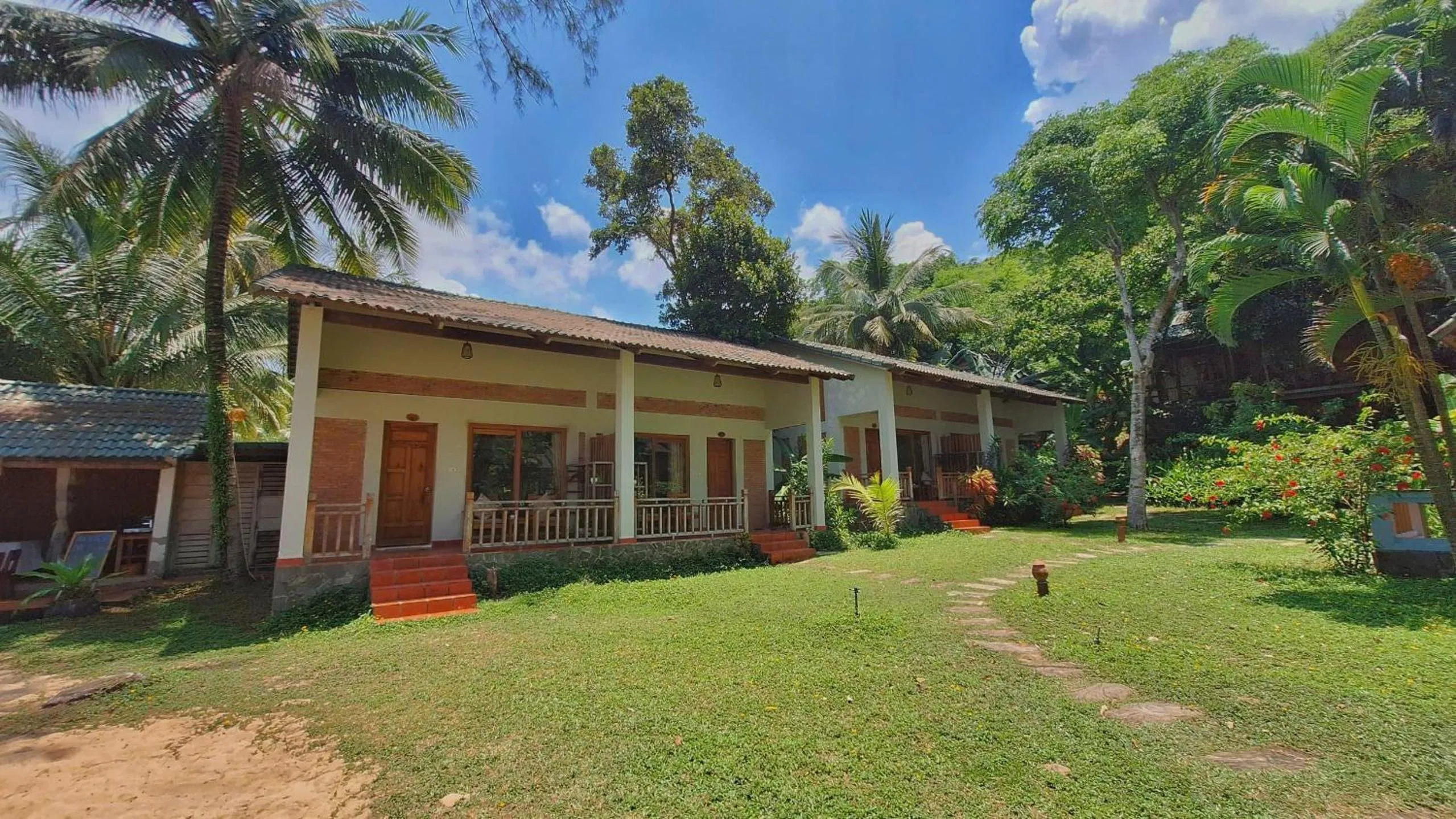 Property building in Ancarine Beach Resort