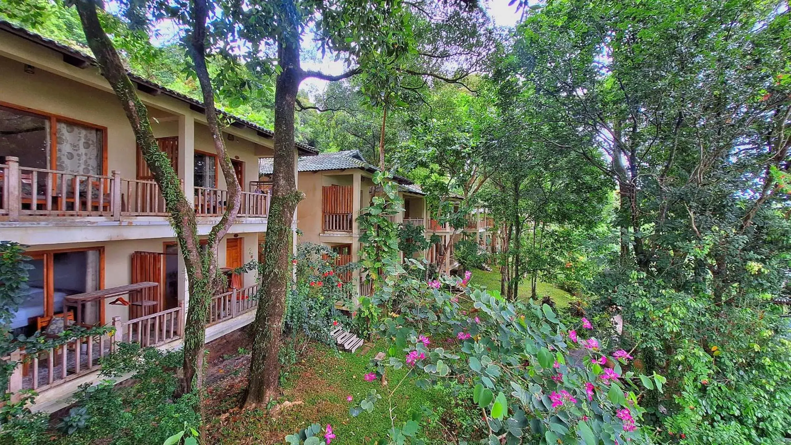 Property building in Ancarine Beach Resort Property building in Ancarine Beach Resort