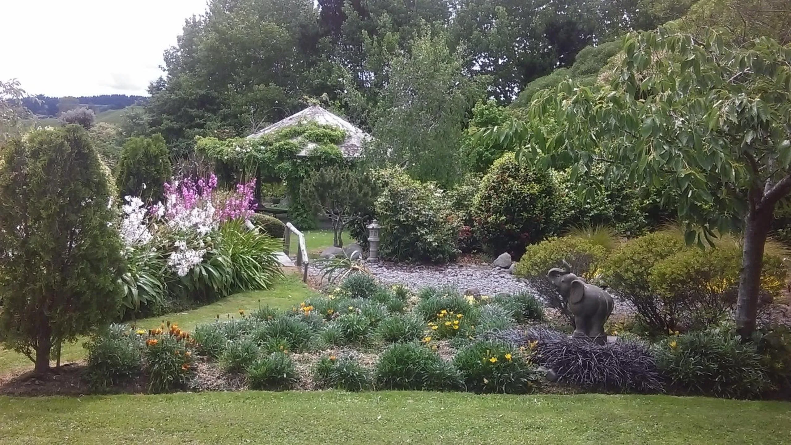 Garden view in Shurinji