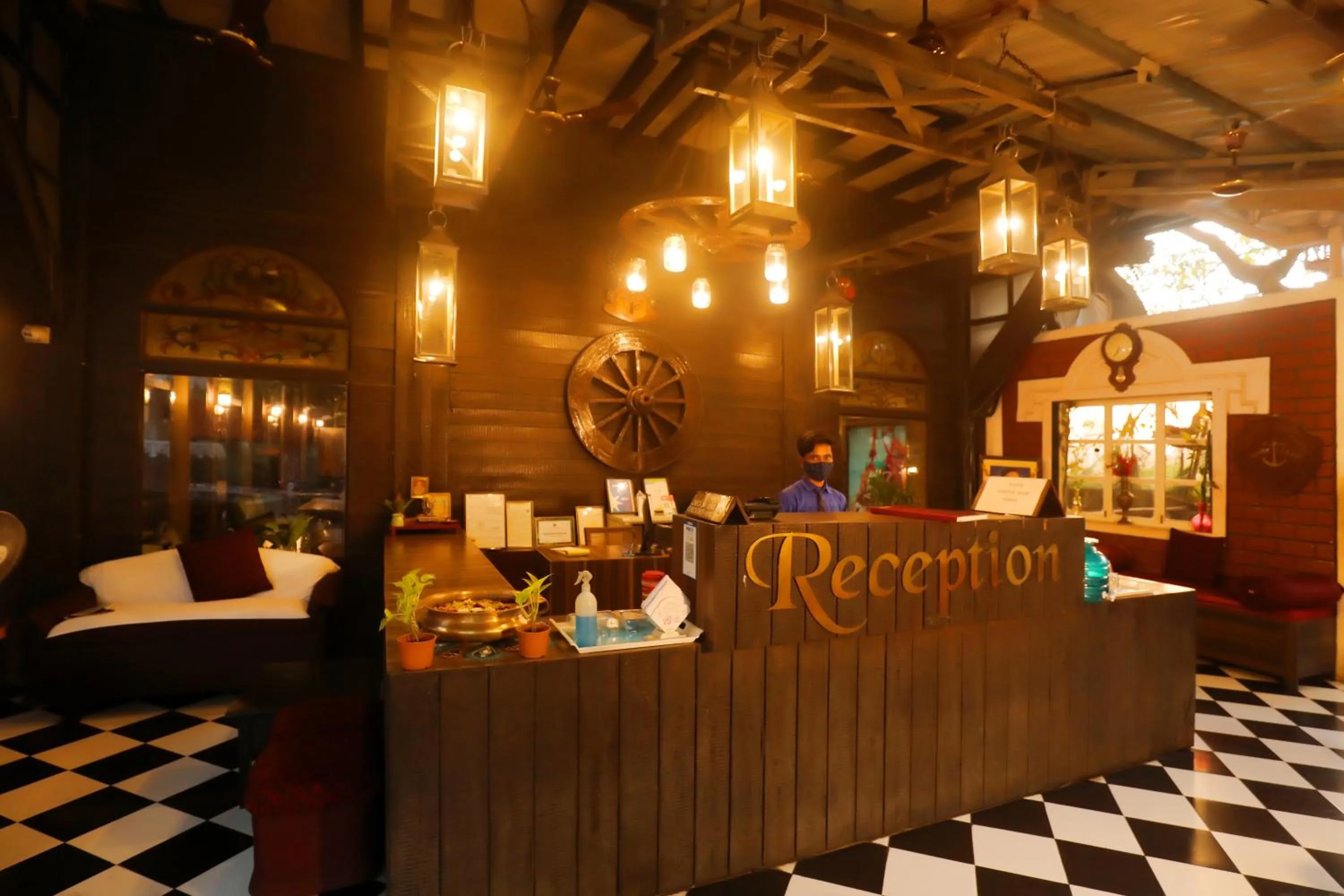 Lobby or reception in Pali Village Resort