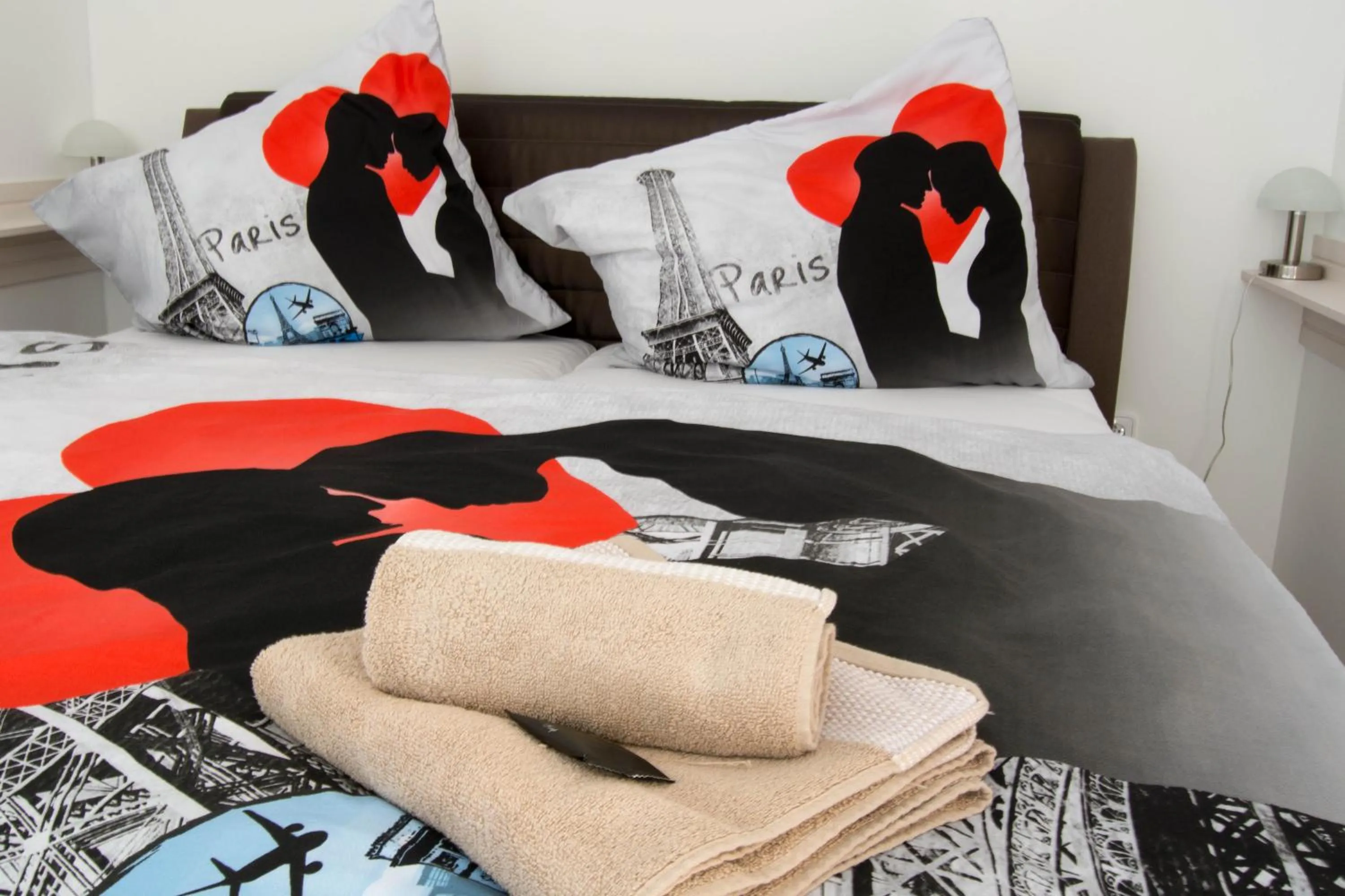 Bed in Apartments Gerda