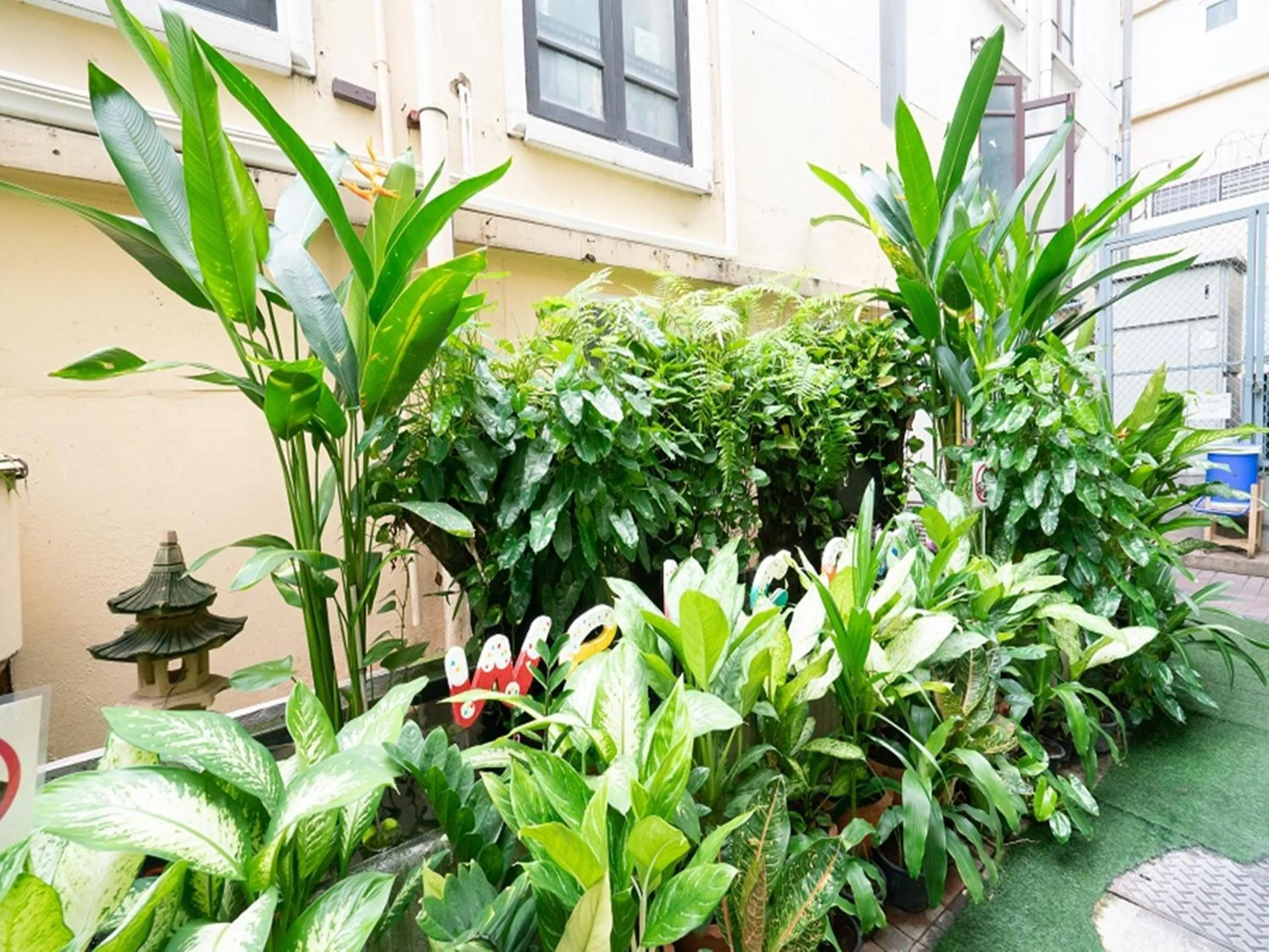Garden in The Ecotel Bangkok