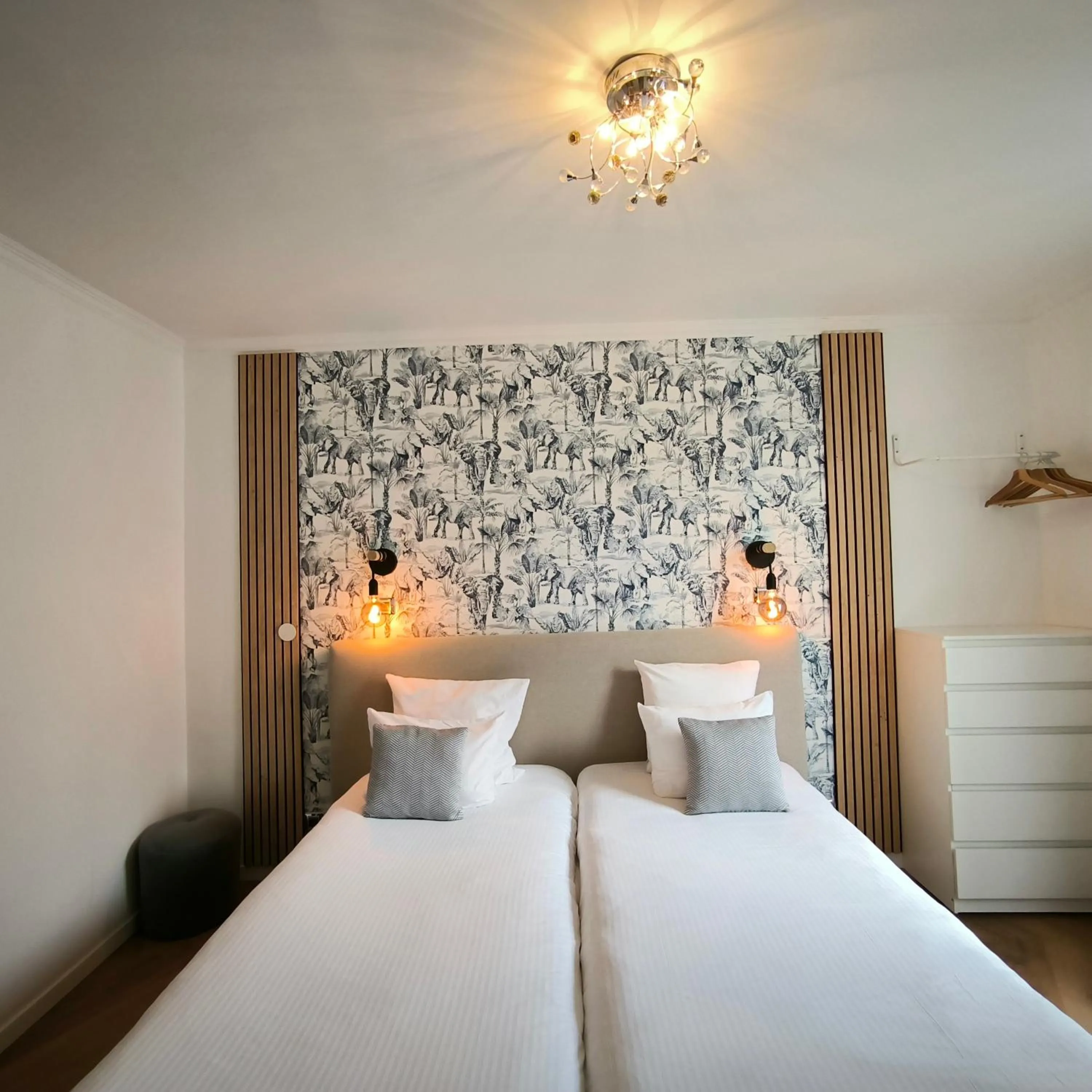 Bed in Hotel Le Twelve