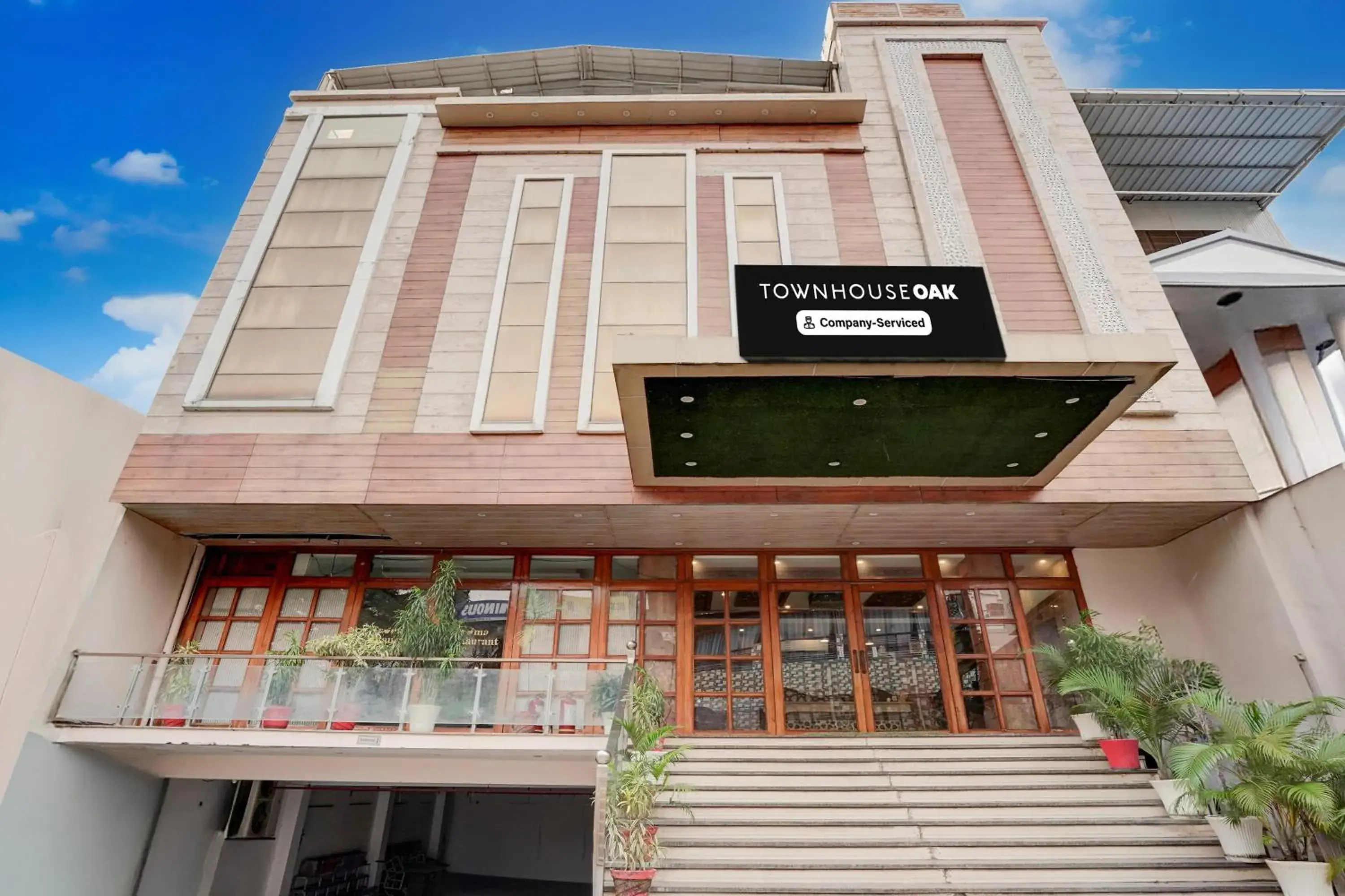 Facade/entrance in Townhouse Oak Dehradun Court Formerly GK Residency Facade/entrance in Townhouse Oak Dehradun Court Formerly GK Residency