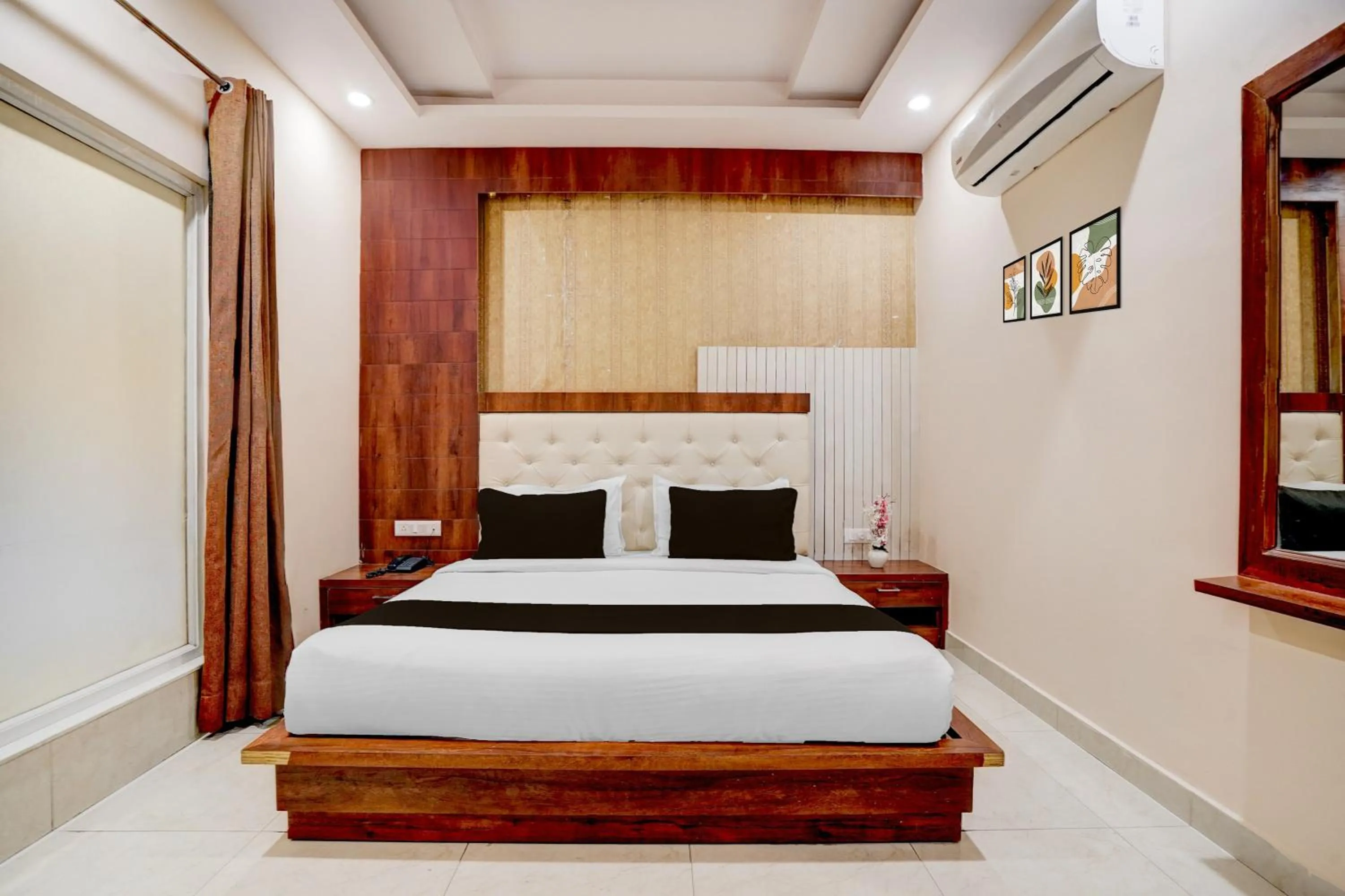 Bedroom, Bed in Townhouse Oak Dehradun Court Formerly GK Residency