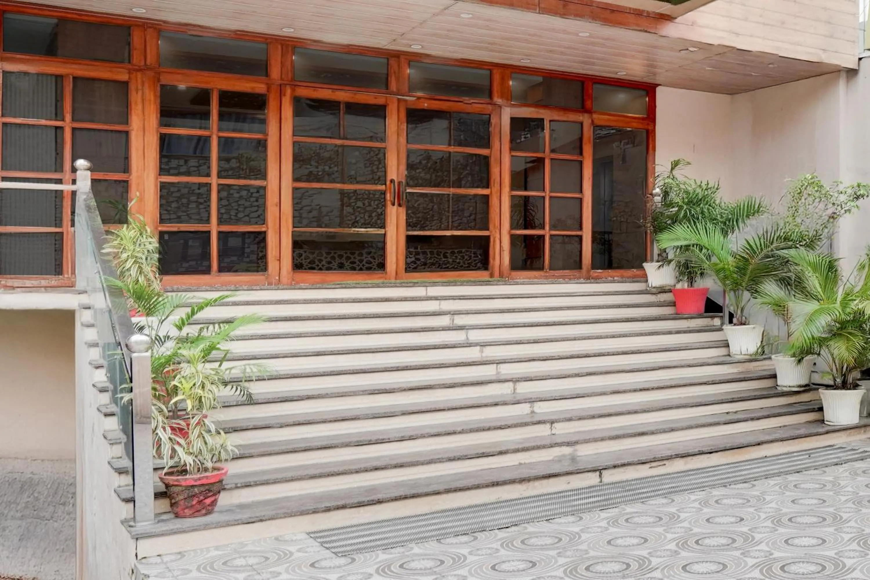 Facade/entrance in Townhouse Oak Dehradun Court Formerly GK Residency