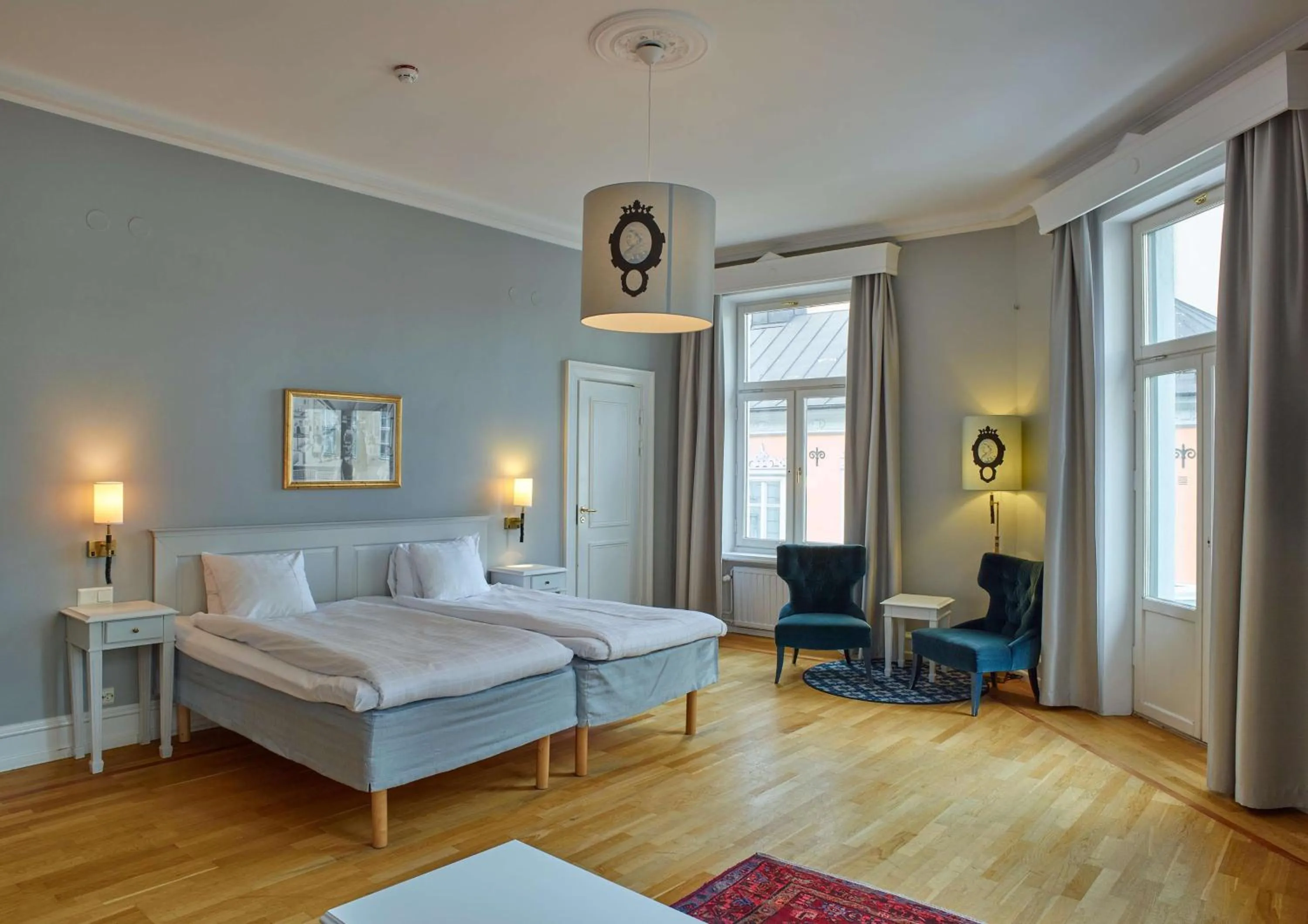 Bedroom, Bed in Scandic Kramer