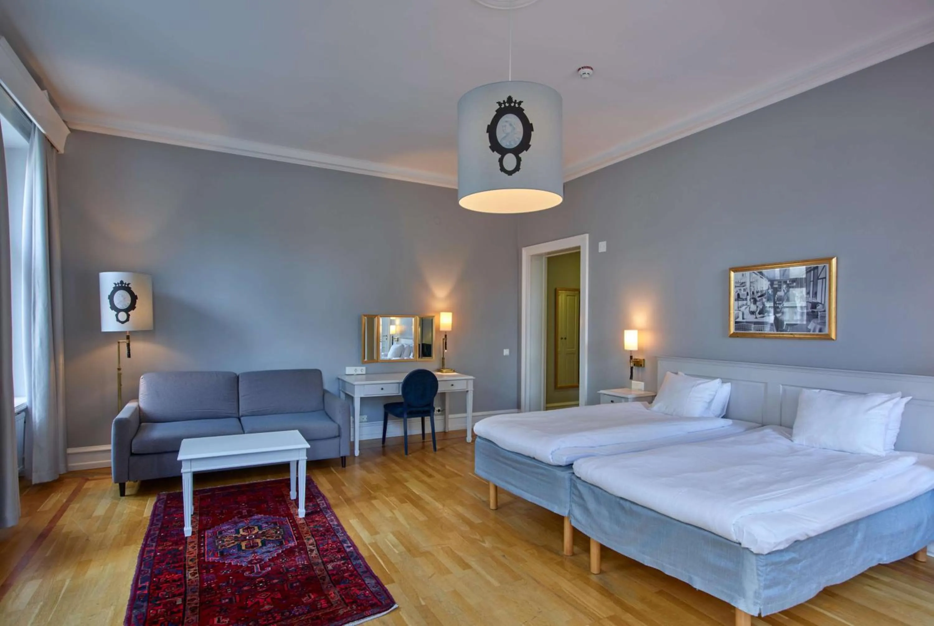 Bedroom, Bed in Scandic Kramer