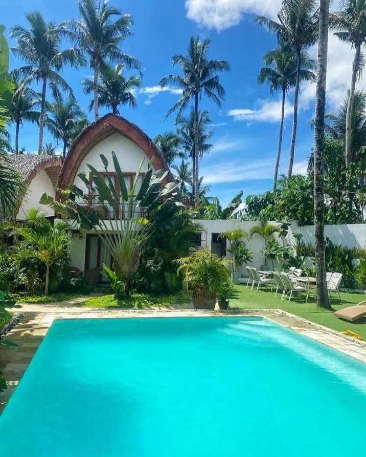 Swimming pool in Tropical Temple Siargao Resort