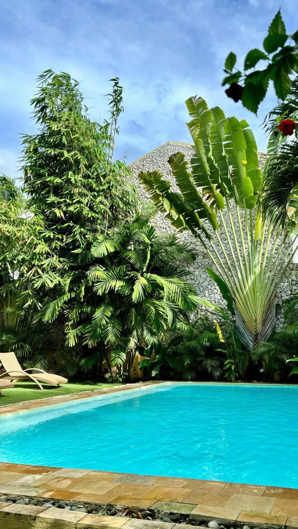Swimming pool in Tropical Temple Siargao Resort