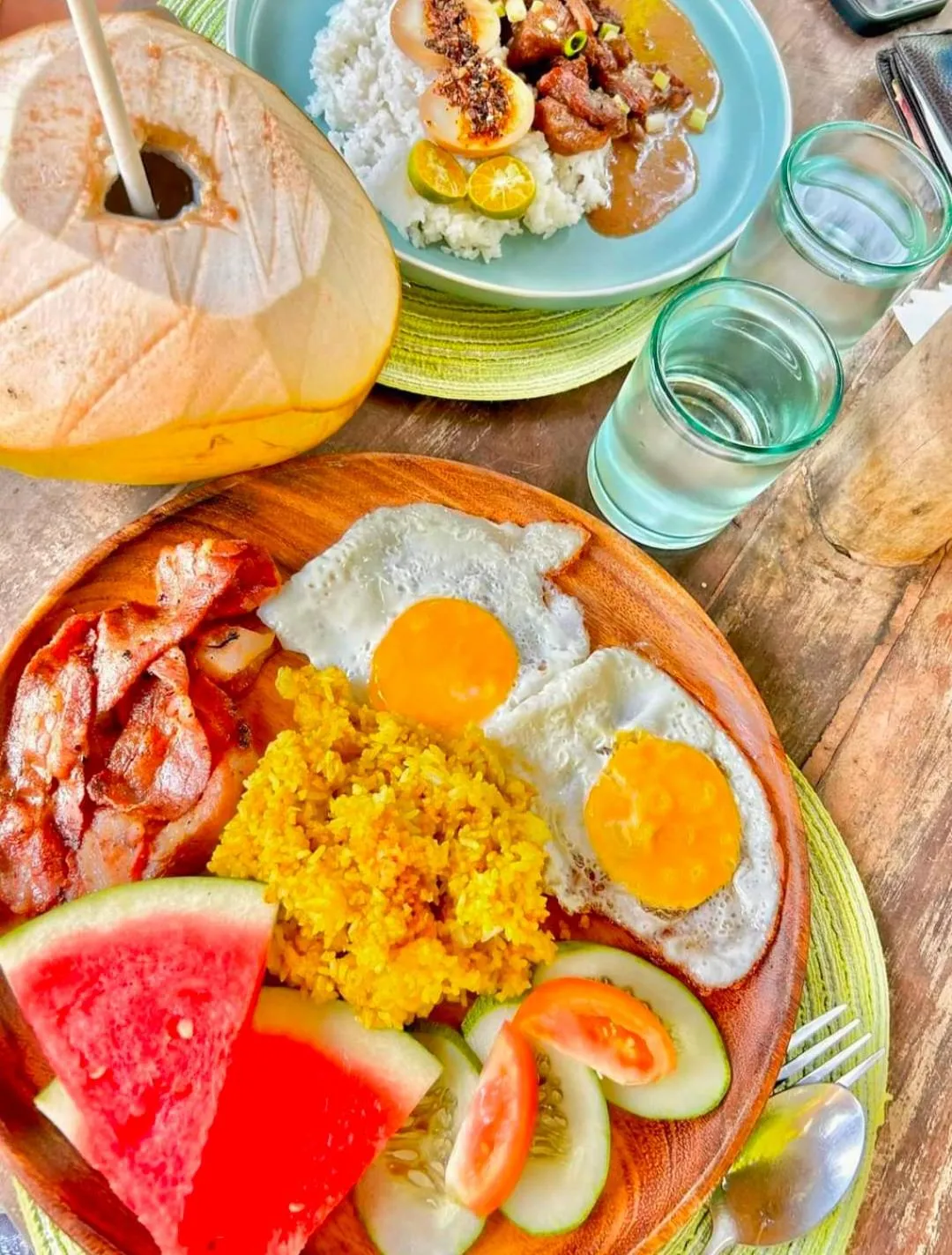 Food and drinks in Tropical Temple Siargao Resort