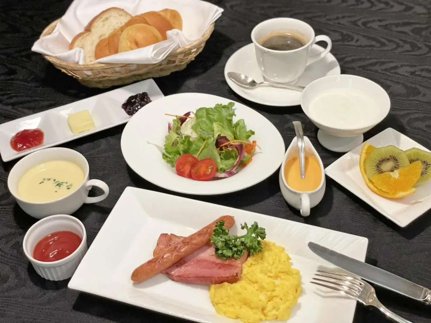 Breakfast in A-BRAND HOTEL Breakfast in A-BRAND HOTEL