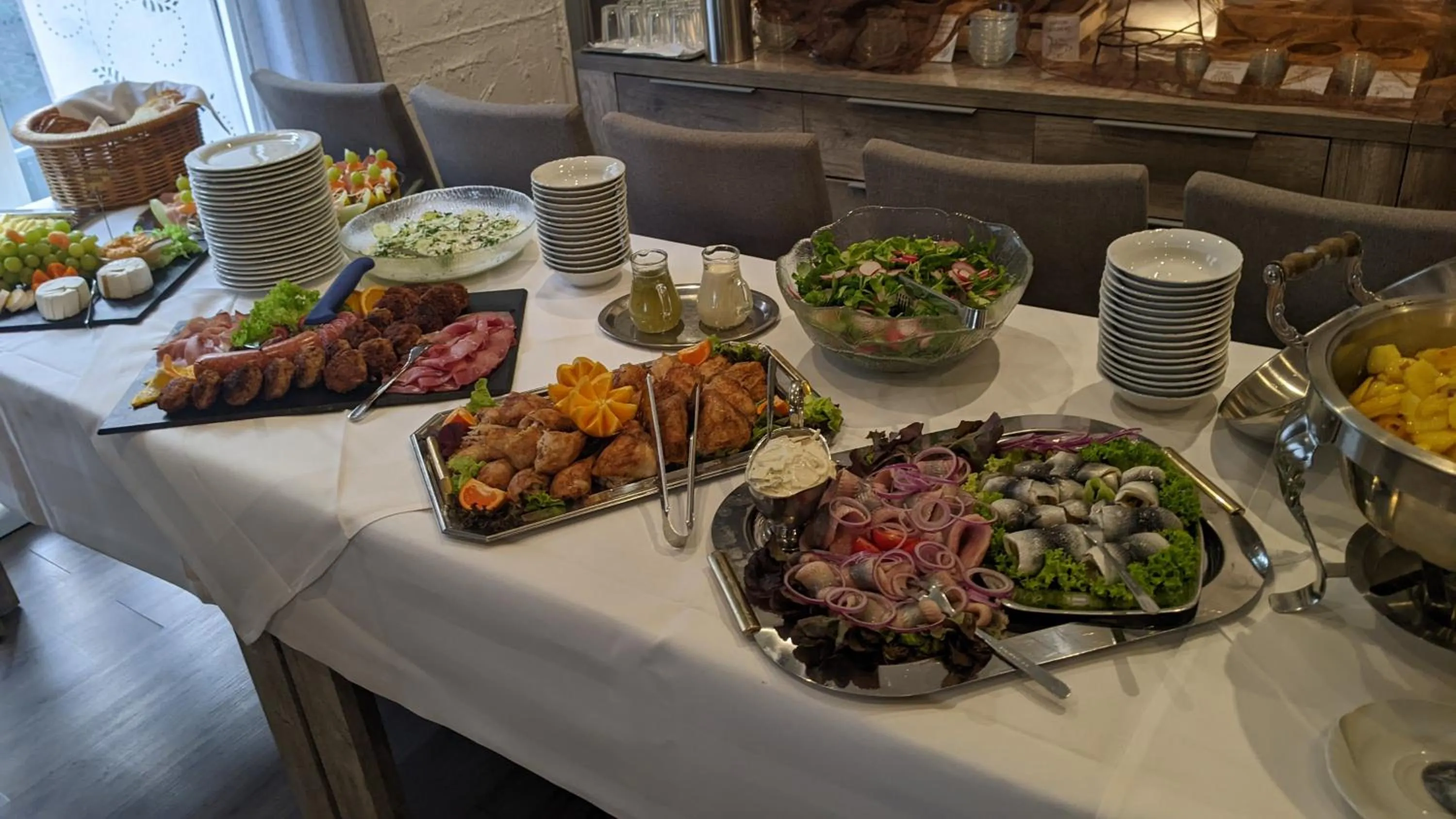 Food and drinks in Hotel Restaurant Jägerhof