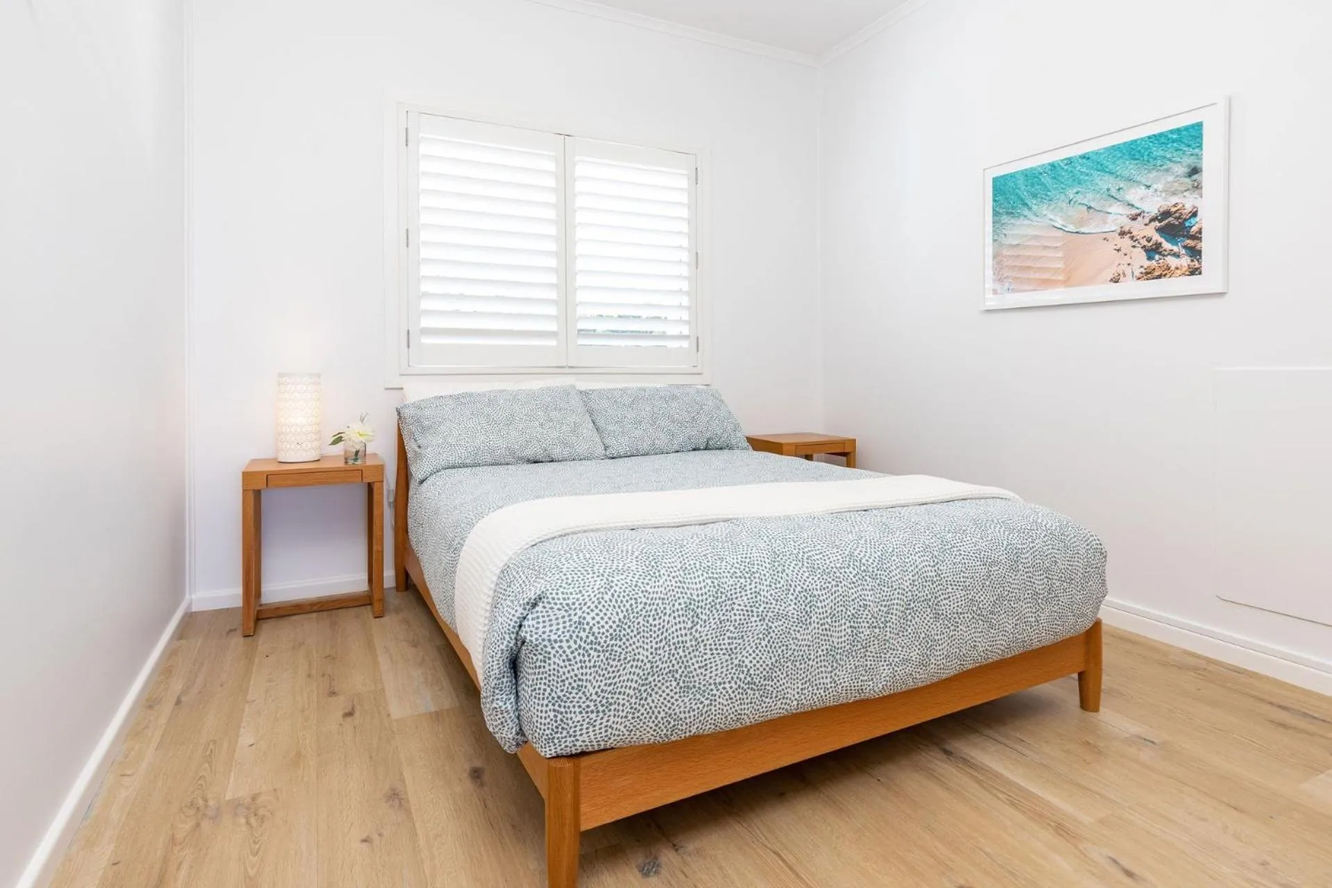 Bed in Nautilus At Blueys . Beachfront