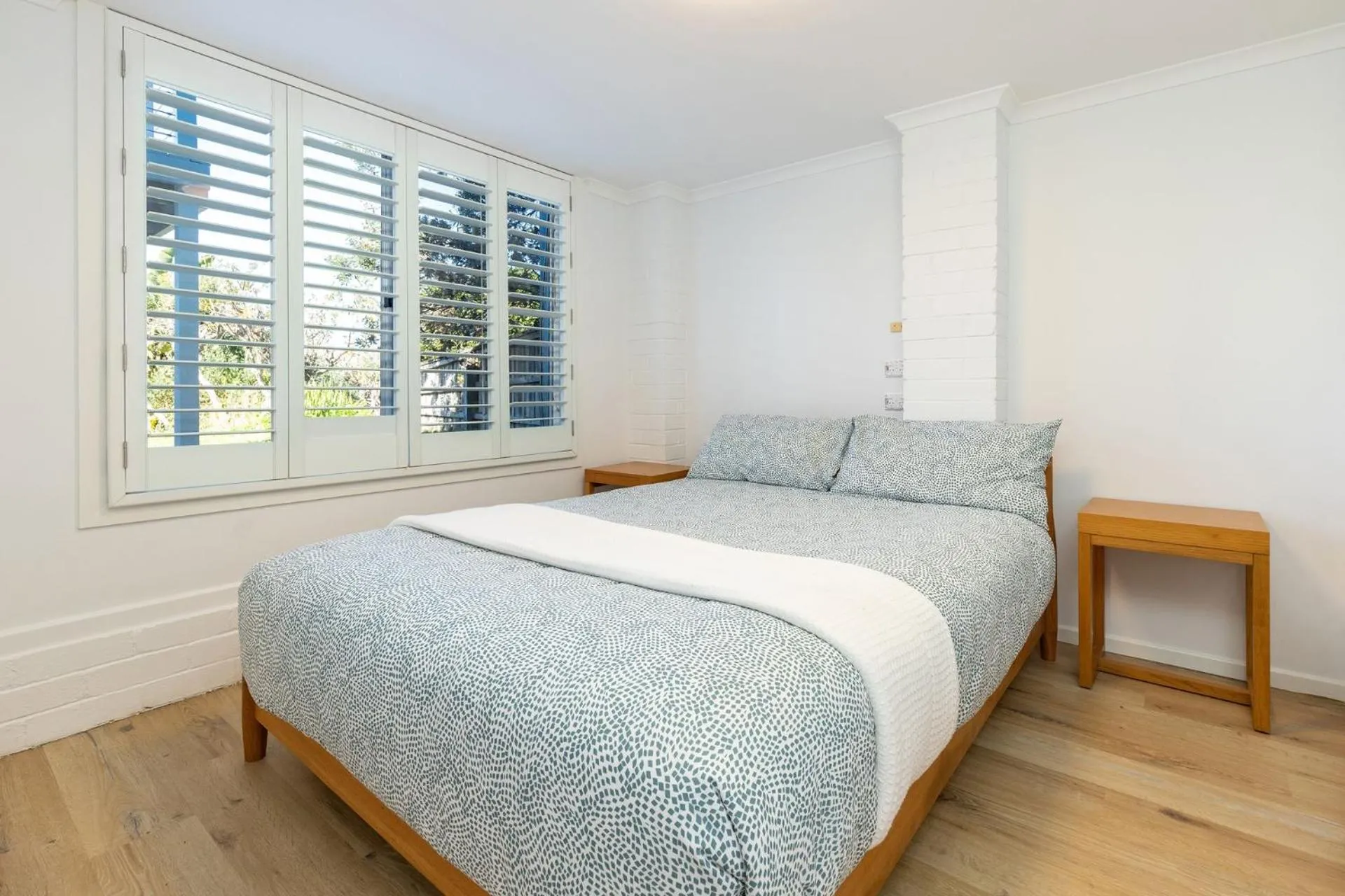 Bed in Nautilus At Blueys . Beachfront