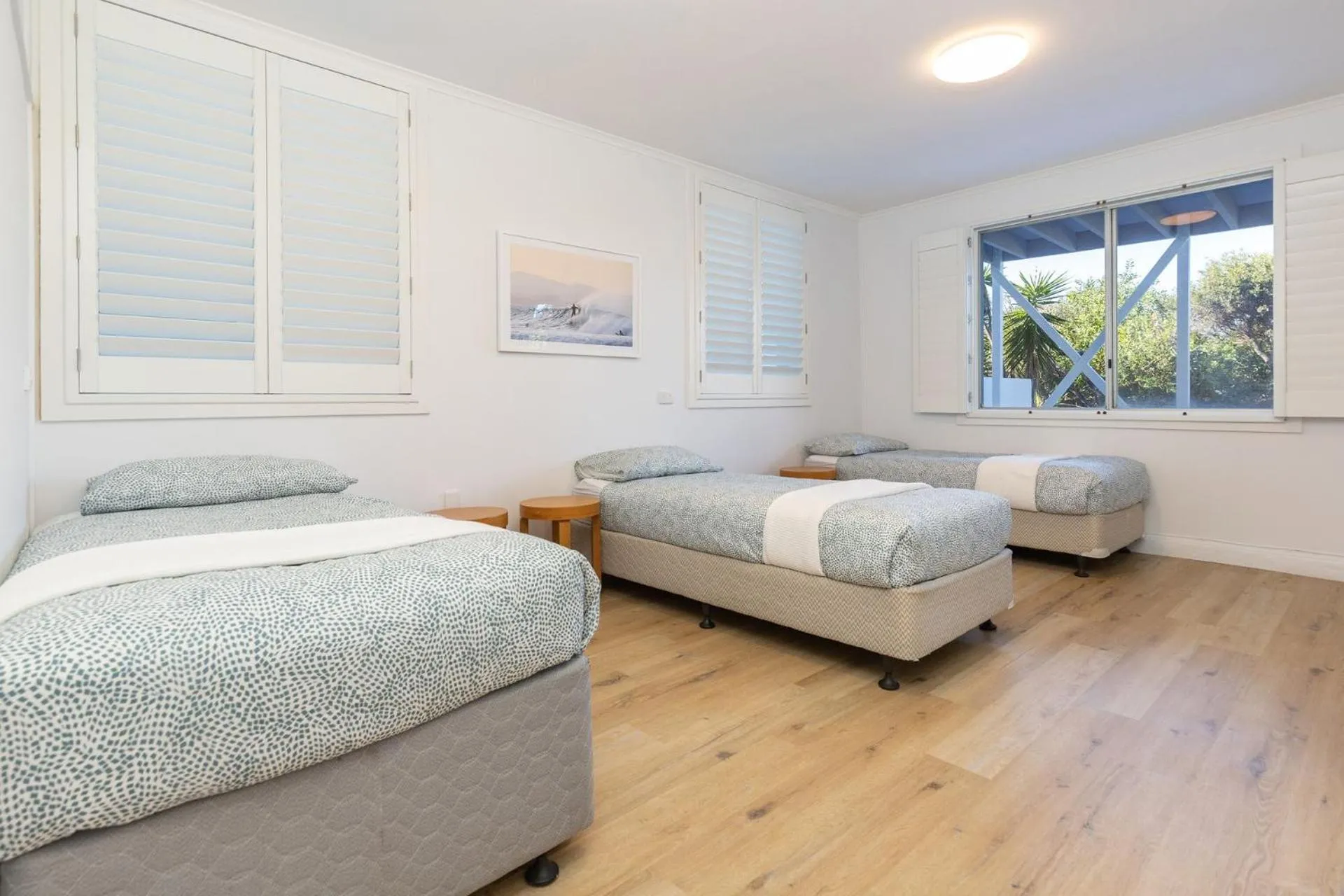 Bed in Nautilus At Blueys . Beachfront