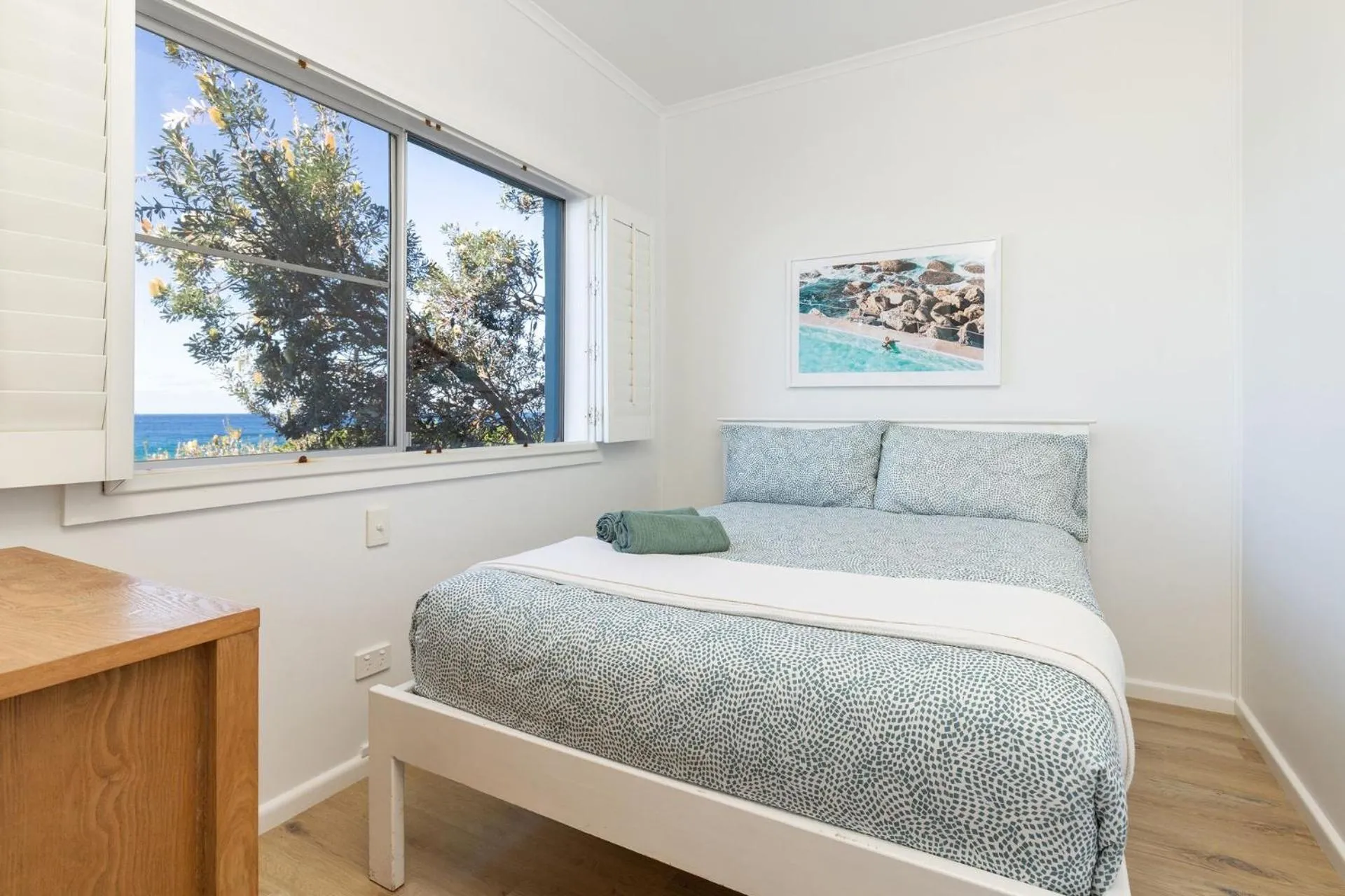 Bed in Nautilus At Blueys . Beachfront