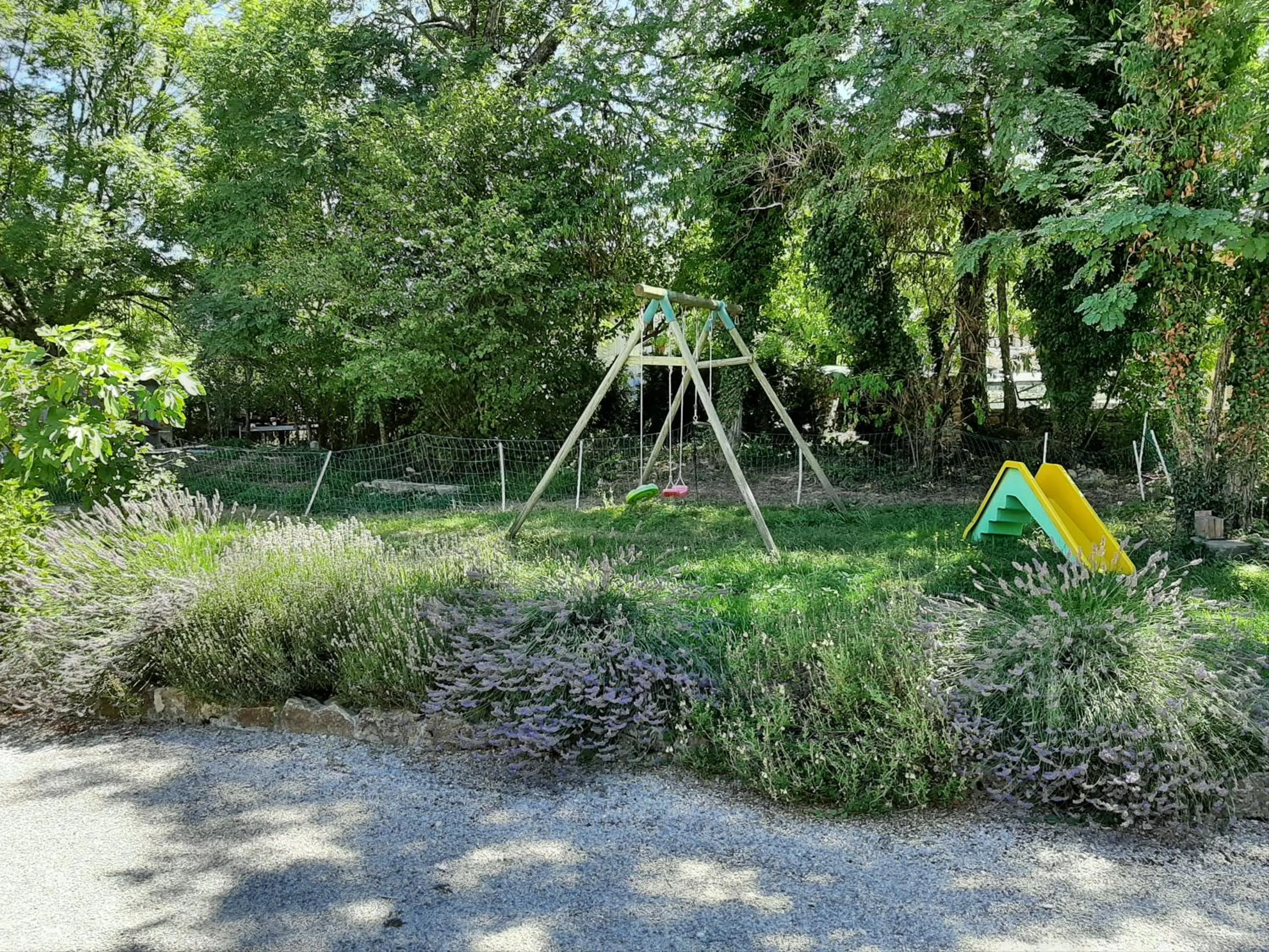 Children play ground in Le Grand Noyer