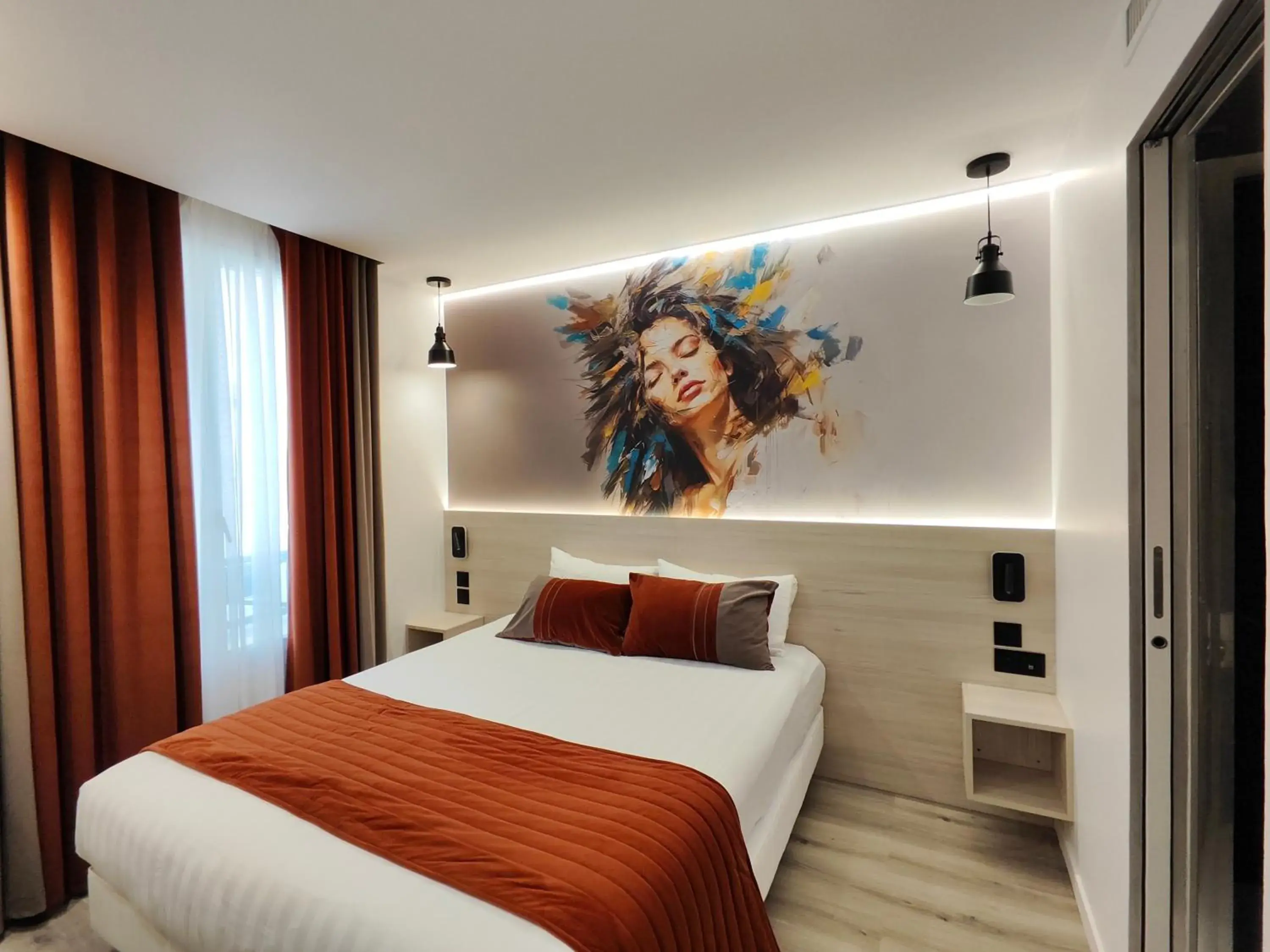 Bed in 55 Hôtel Montparnasse Bed in 55 Hôtel Montparnasse