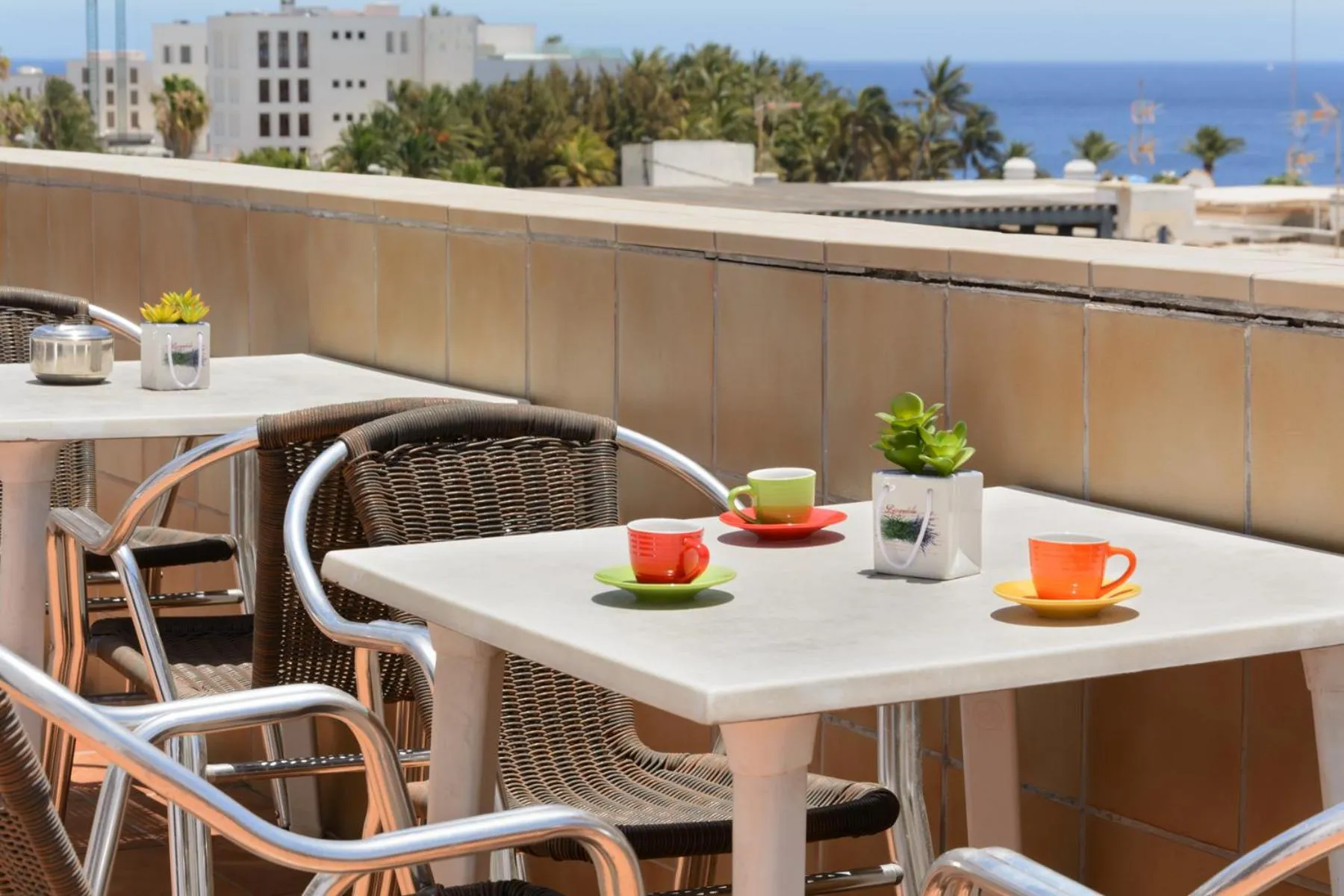 Balcony/Terrace in Hostal Magec