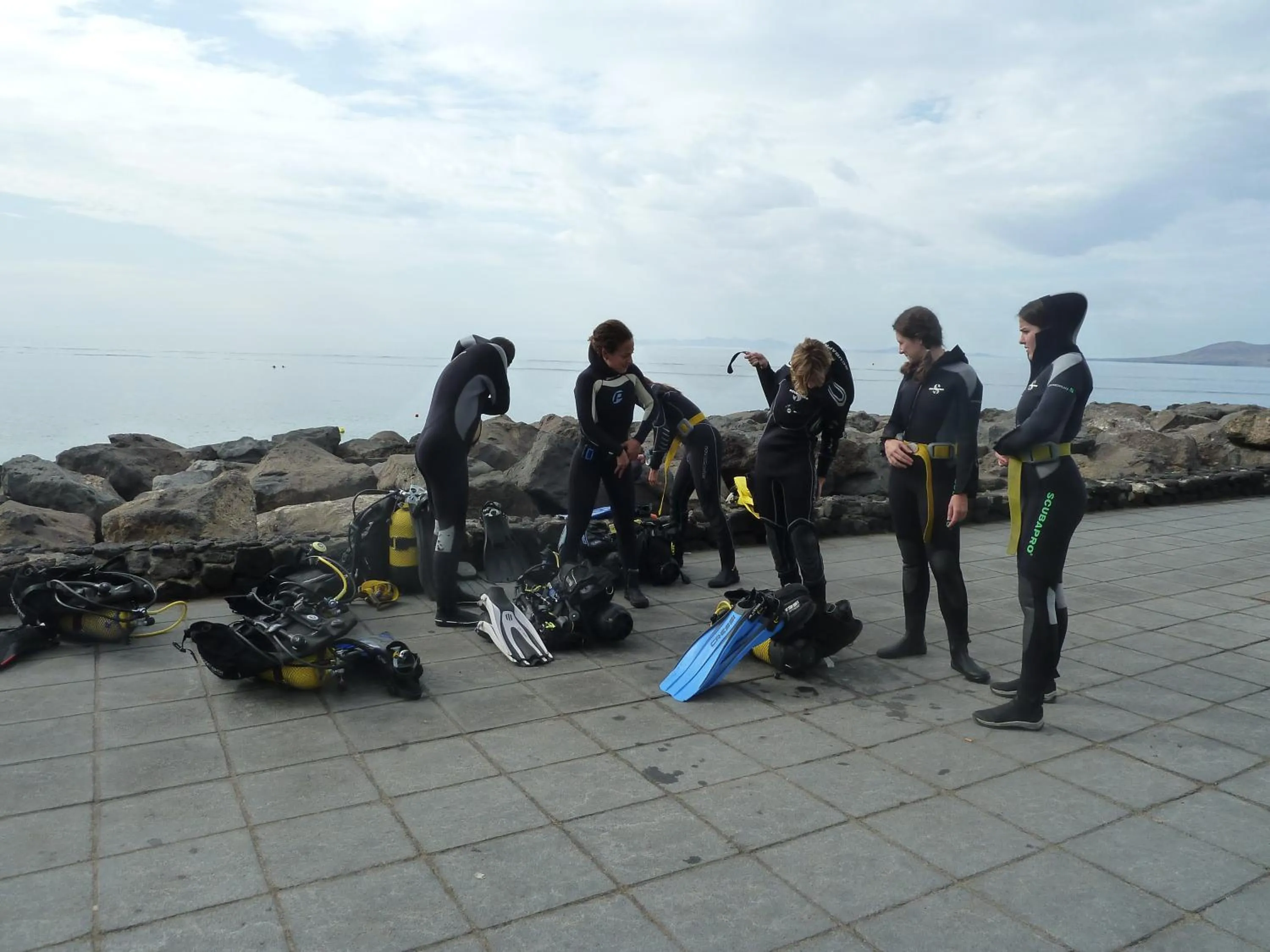 Diving in Hostal Magec