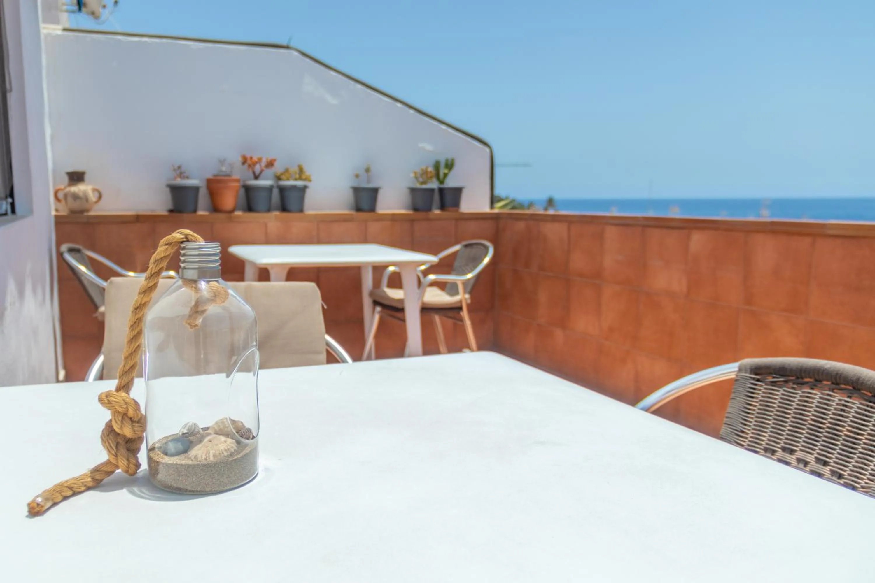 Balcony/Terrace in Hostal Magec