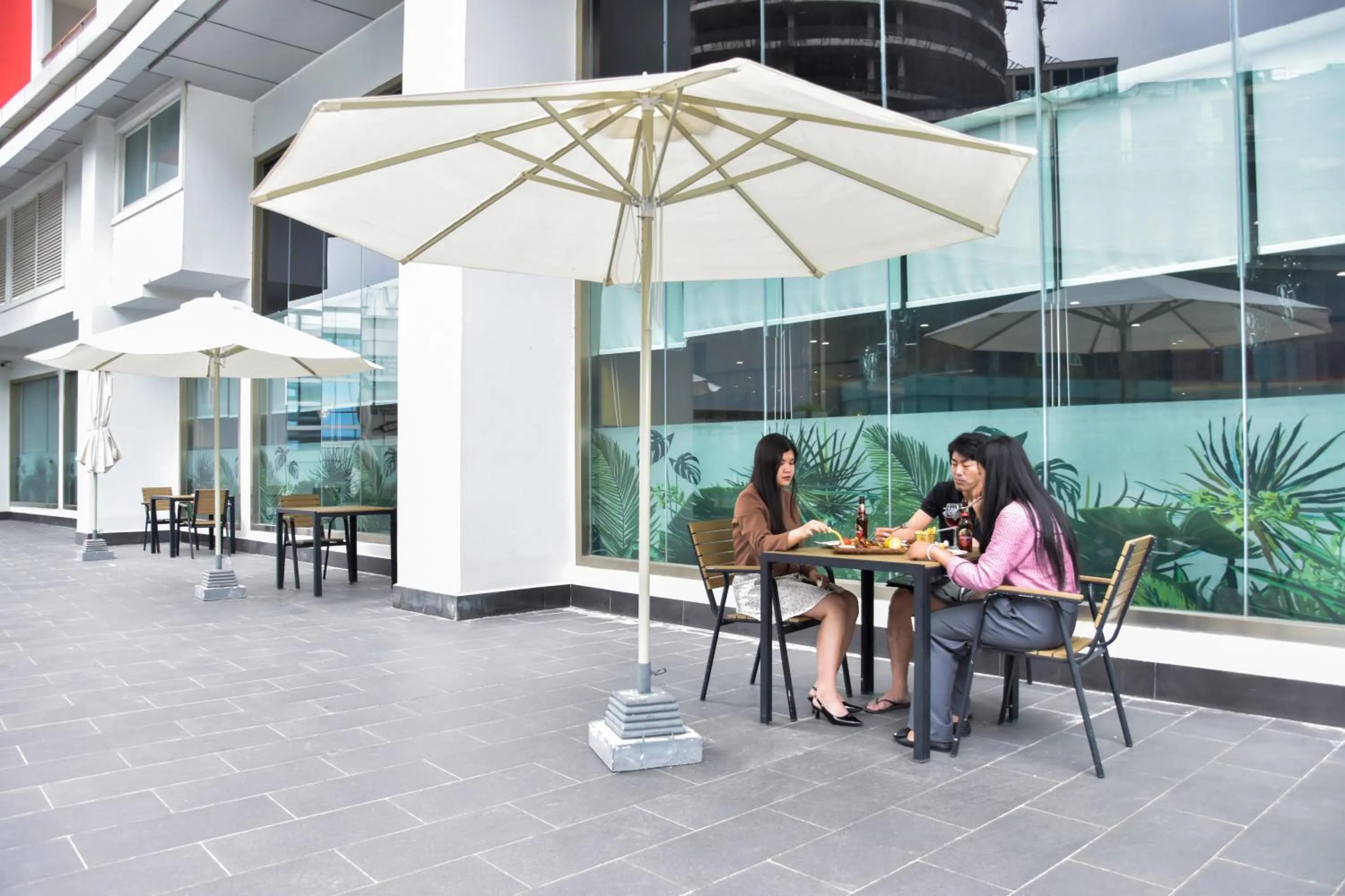 Balcony/Terrace in Olympia City Hotel by Dara