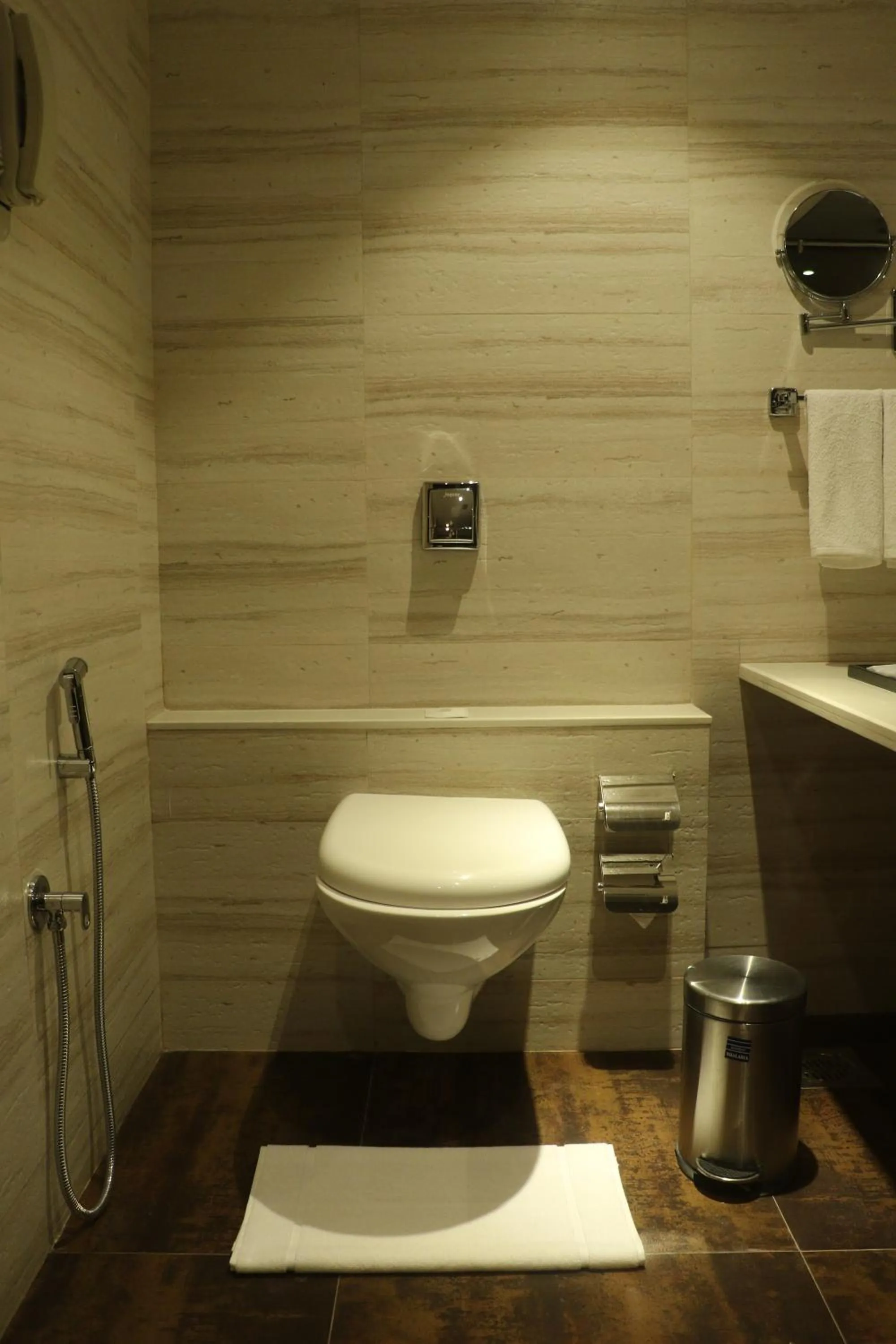 Toilet in Regenta Central Harsha Vapi