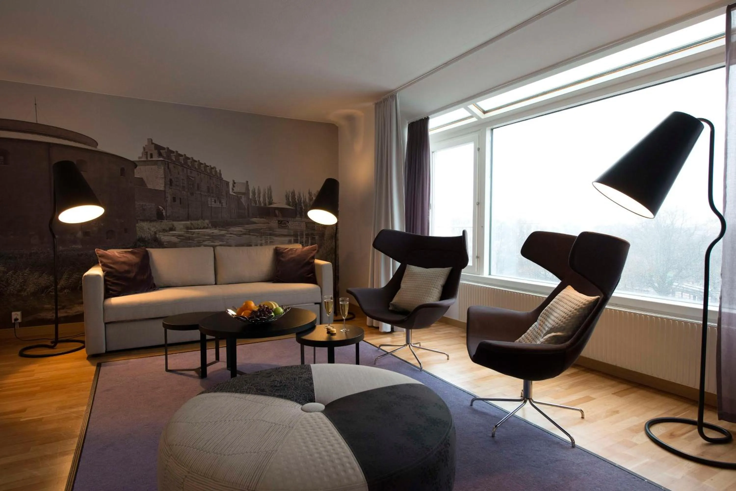 Bedroom in Scandic S:t Jörgen