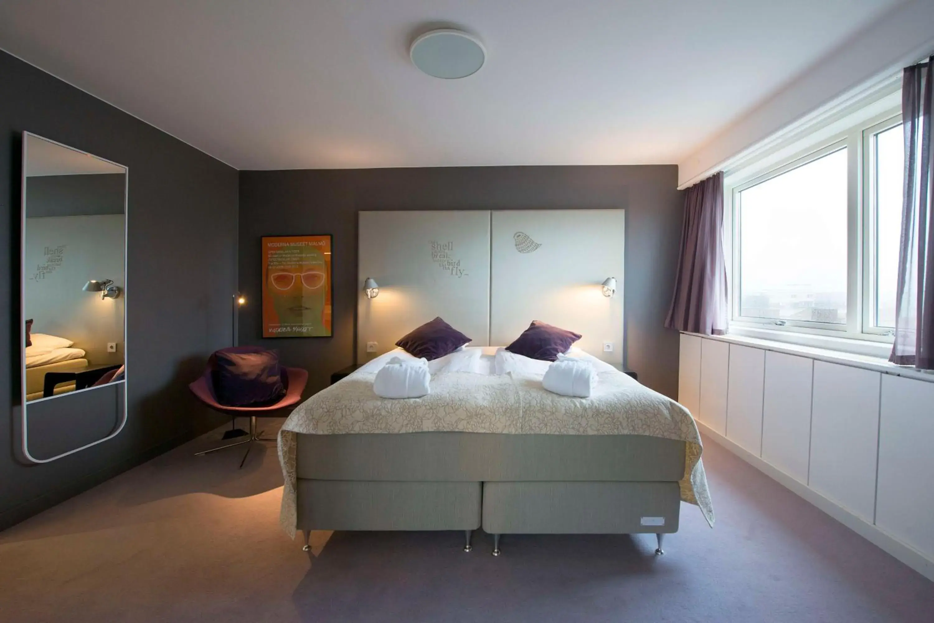 Bedroom, Bed in Scandic S:t Jörgen Bedroom, Bed in Scandic S:t Jörgen