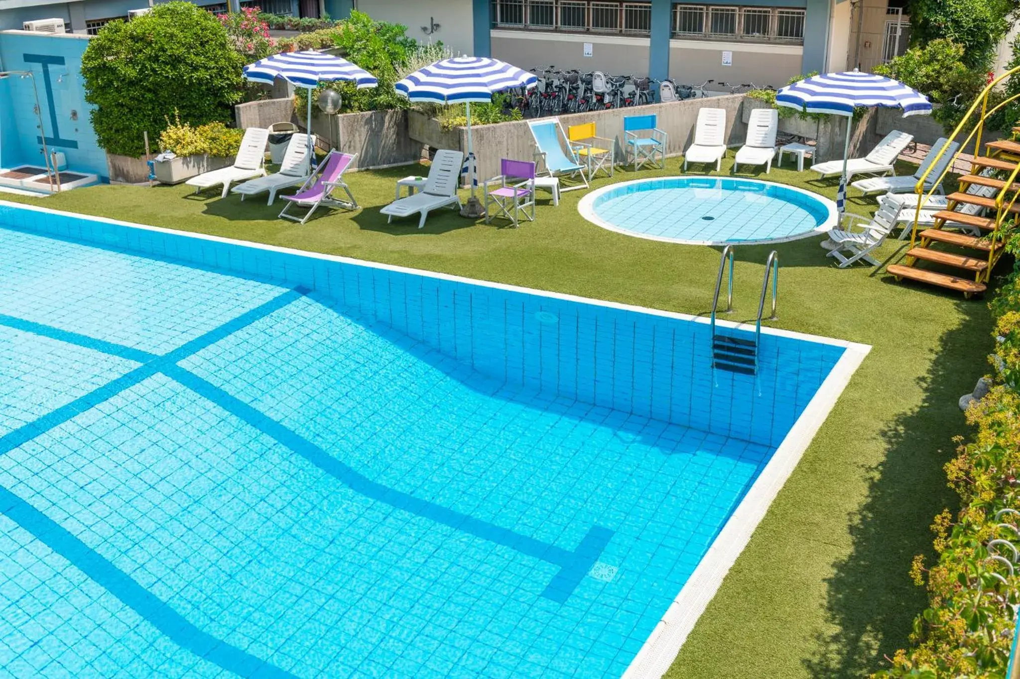Swimming pool, Pool View in Hotel Caesar