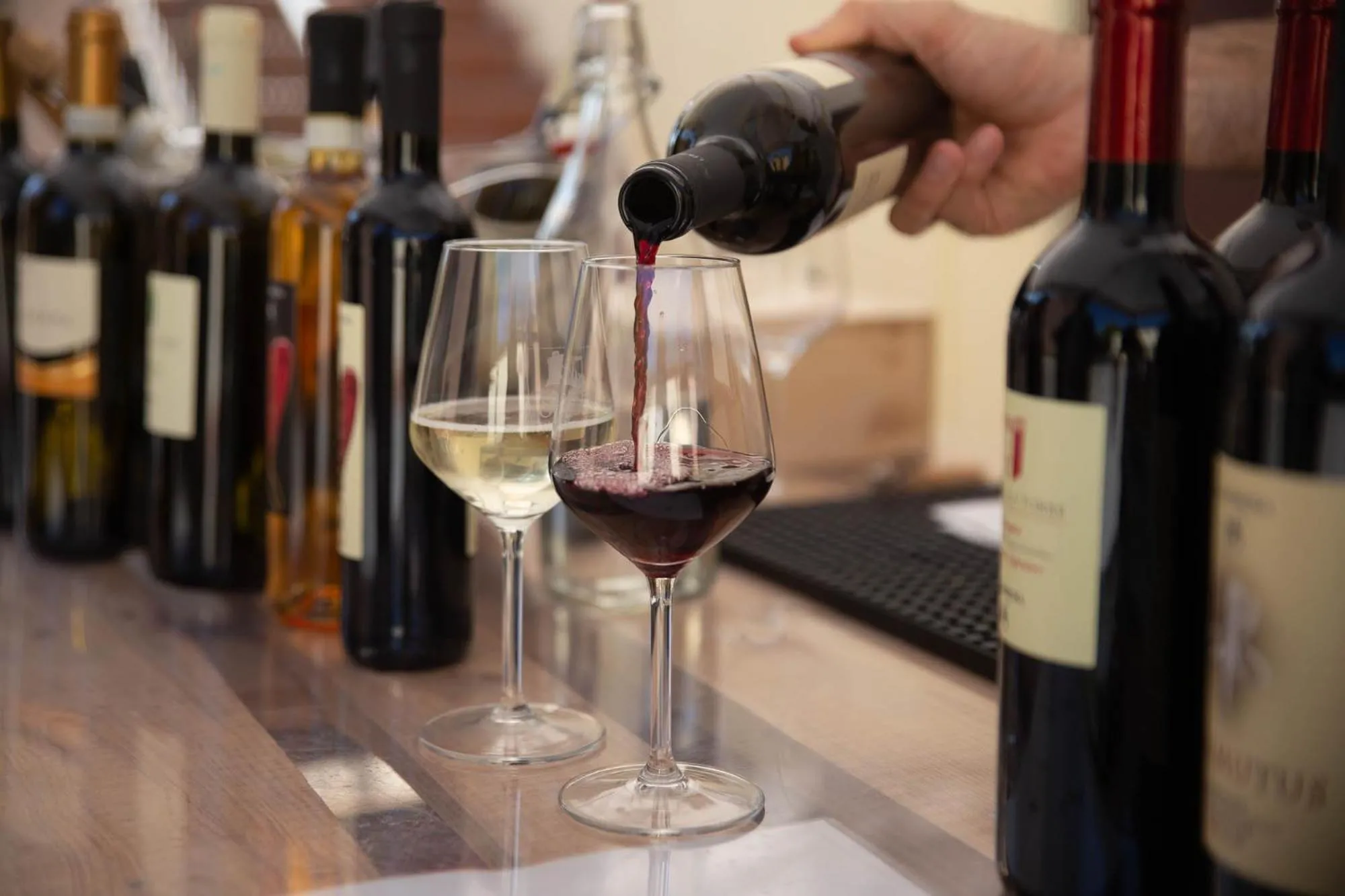 Alcoholic drinks in Agriturismo e Cantina La Sabbiona