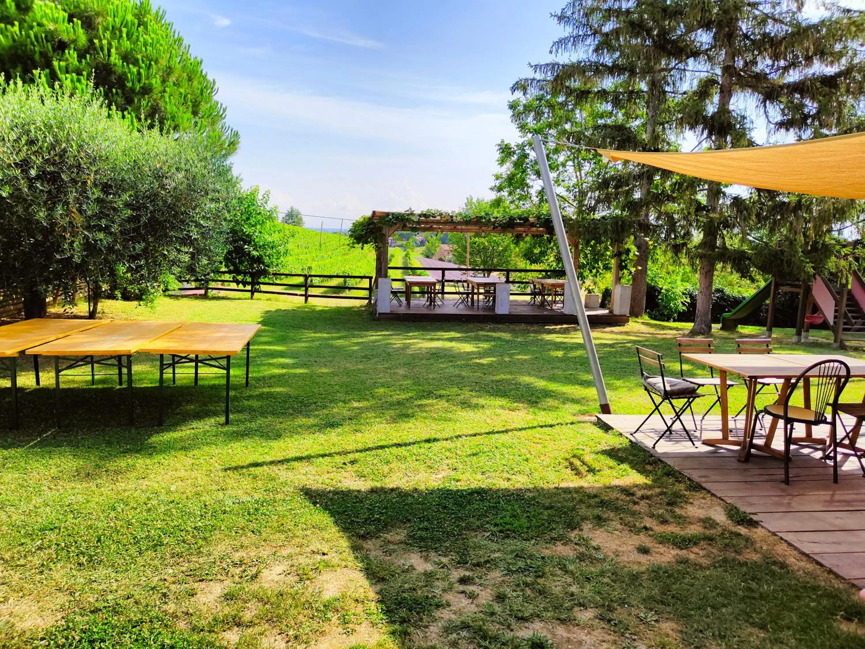 Garden in Agriturismo e Cantina La Sabbiona