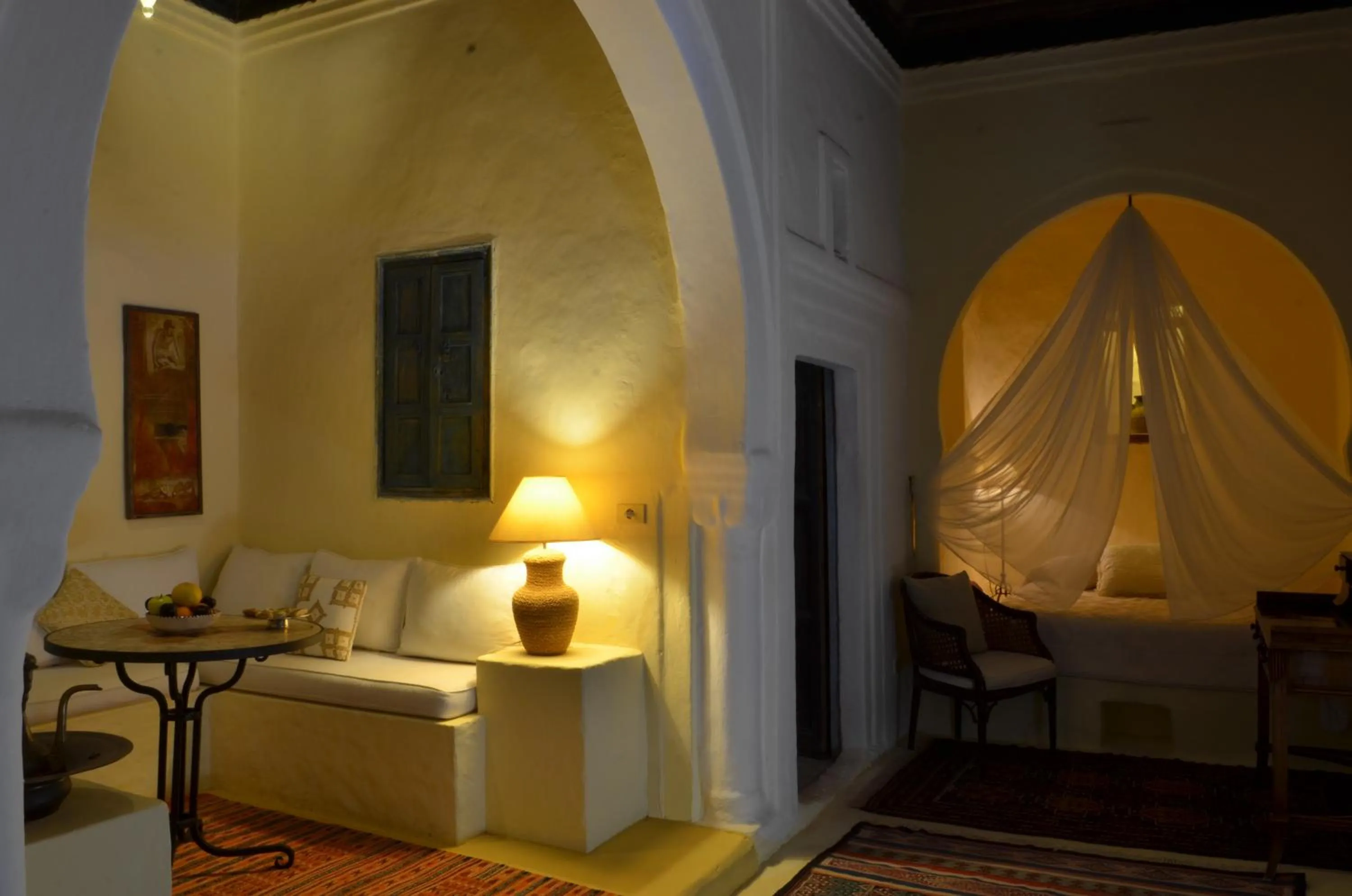 Bed in Hotel Dar Dhiafa