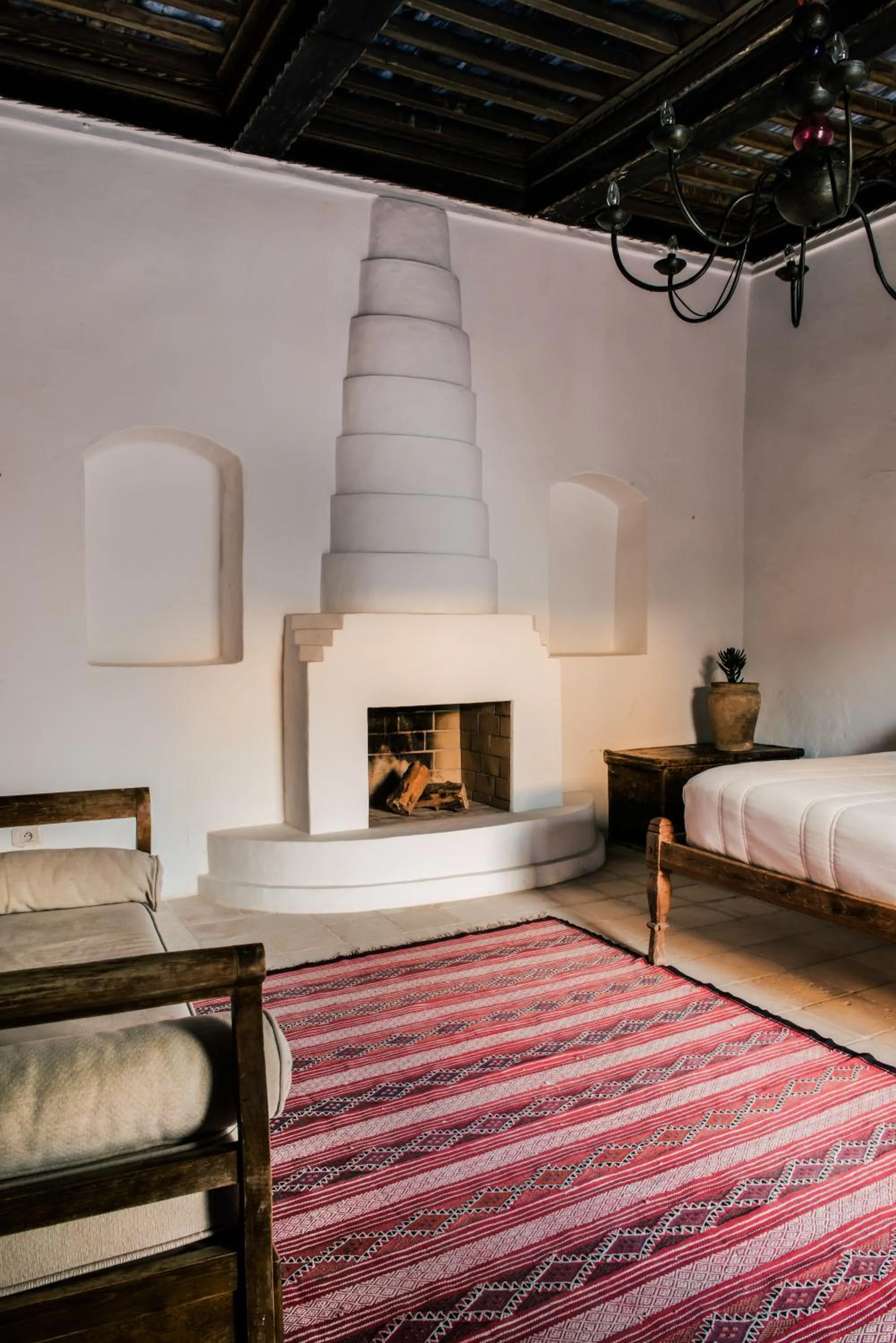 Bed in Hotel Dar Dhiafa