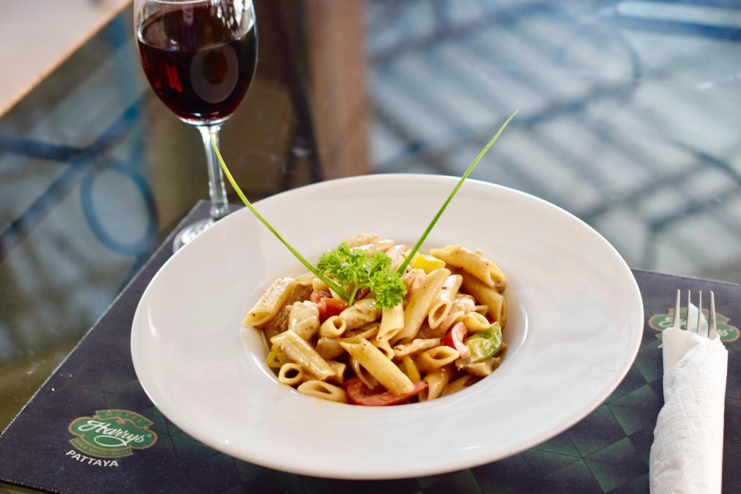 Dinner in Harrys Hotel Bar & Restaurant