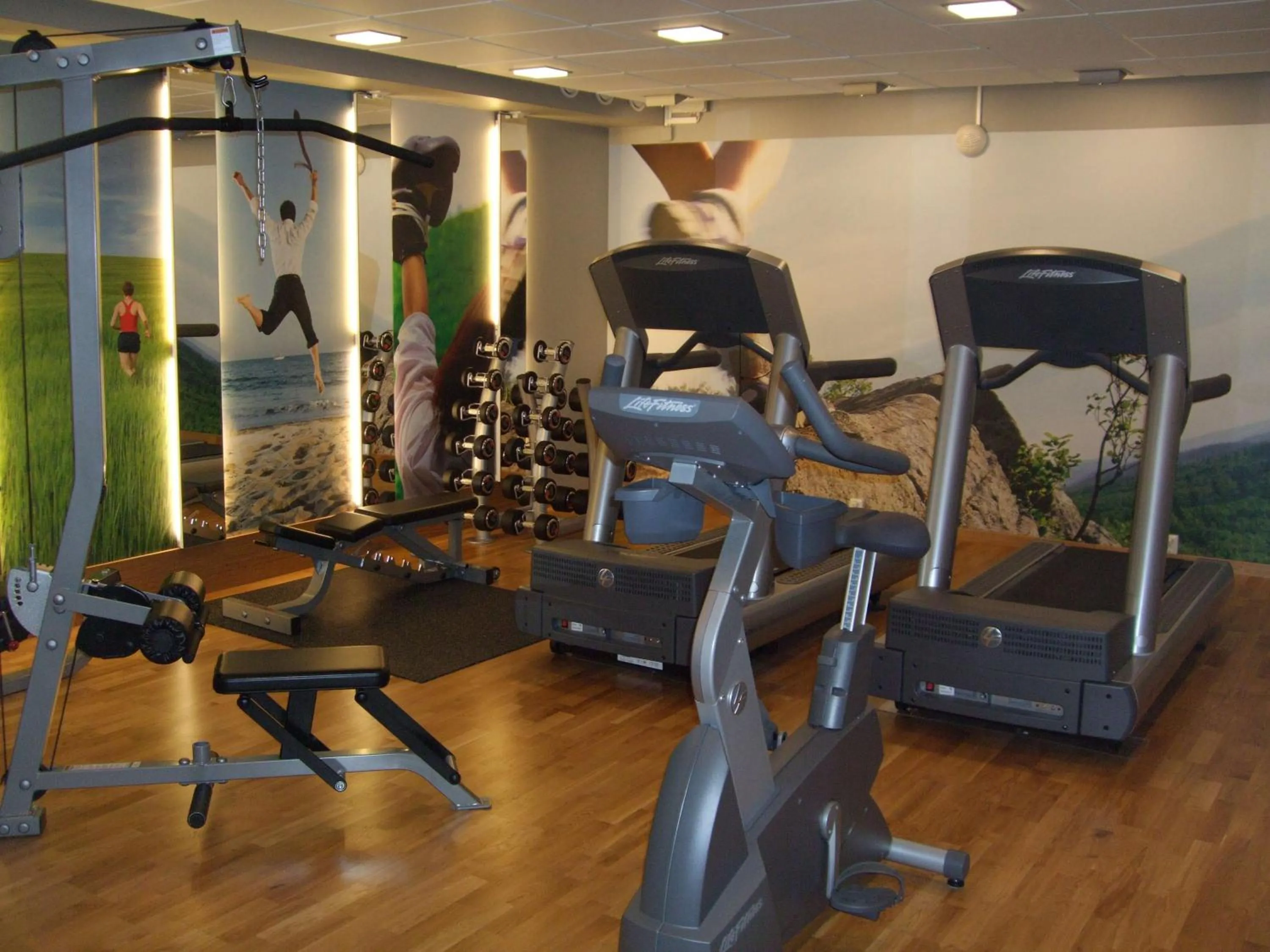 Fitness centre/facilities in Scandic Segevång