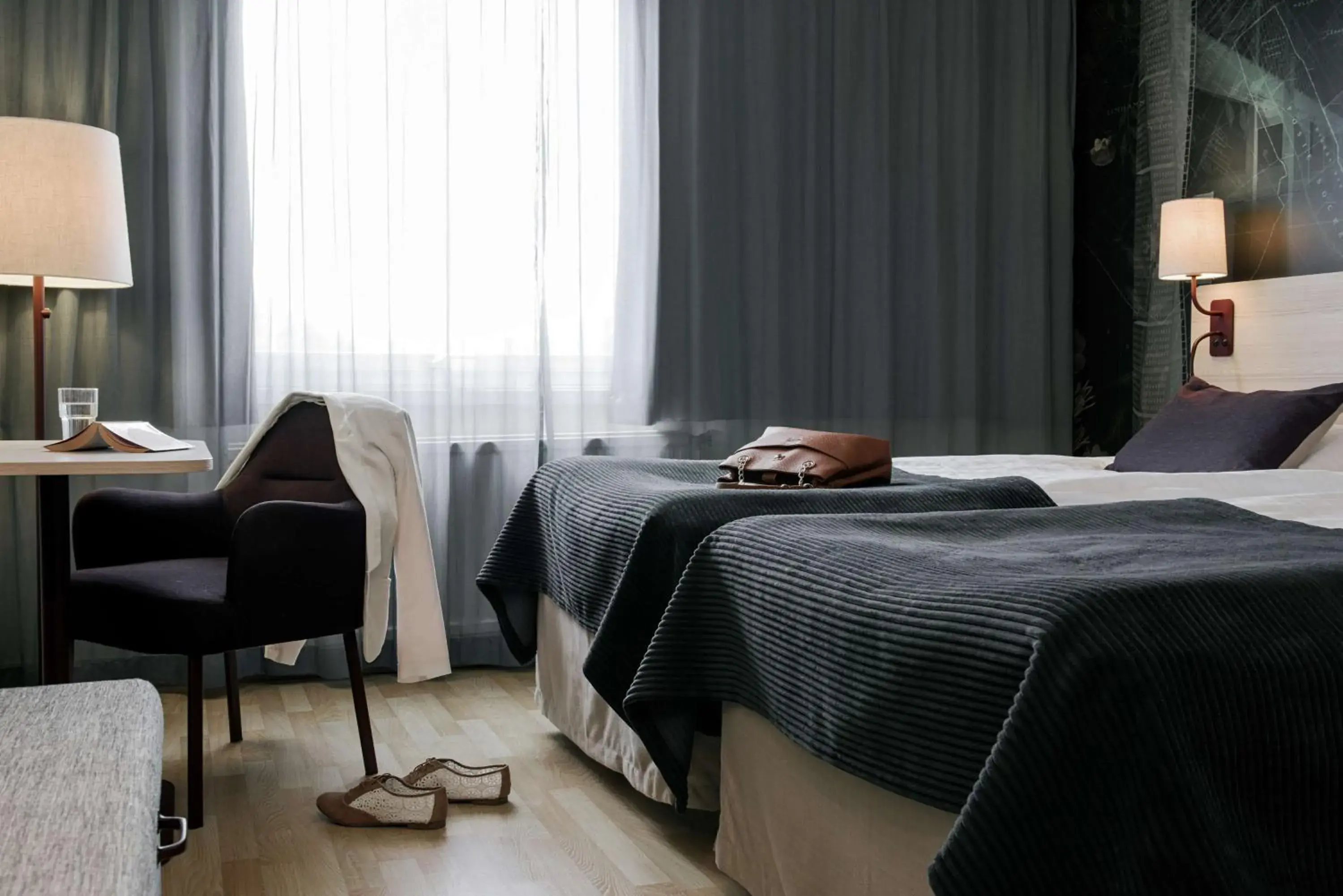 Photo of the whole room, Bed in Scandic Segevång Photo of the whole room, Bed in Scandic Segevång